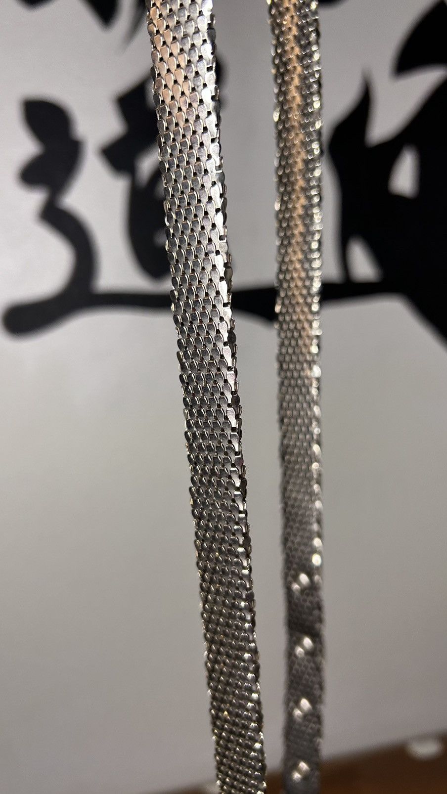 Japanese Brand Silver Vintage Belt Size ONE SIZE - 6 Thumbnail