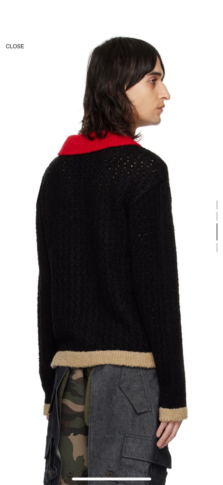 Andersson Bell Black elass cardigan Size US L / EU 52-54 / 3 - 3 Thumbnail