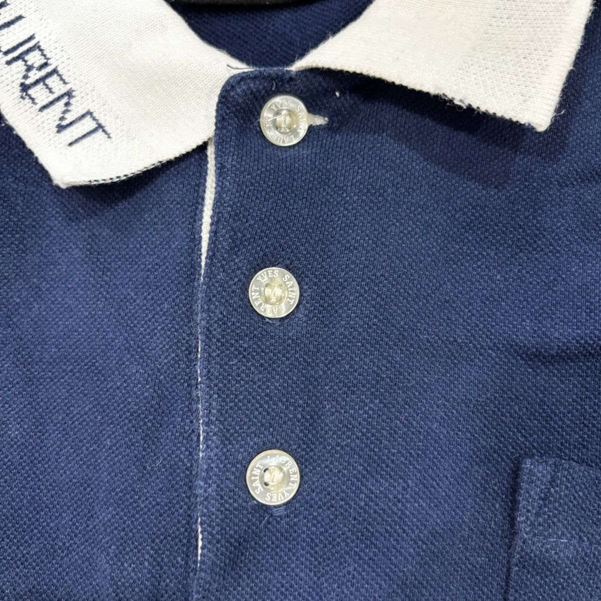 Yves Saint Laurent Vintage YSL Polo long sleeve Shirt Size US L / EU 52-54 / 3 - 4 Thumbnail