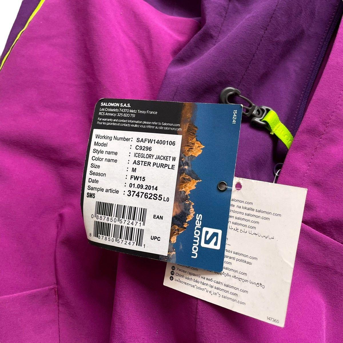 Salomon Salomon Iceglory Ski Gorpcore Jacket Size M / US 6-8 / IT 42-44 - 7 Thumbnail