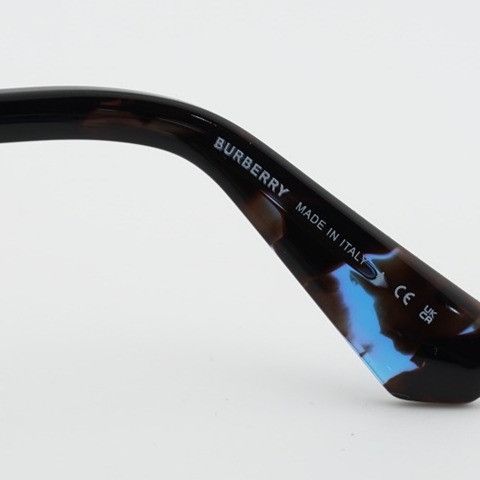 Burberry Burberry BE1391 1005 Eyeglasses Silver 56mm Rectangle Frame Size ONE SIZE - 4 Thumbnail