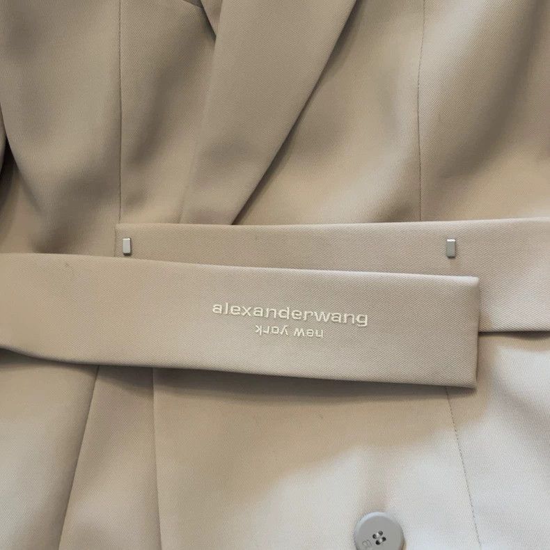Alexander Wang Tailored Belted Blazer Dress-
