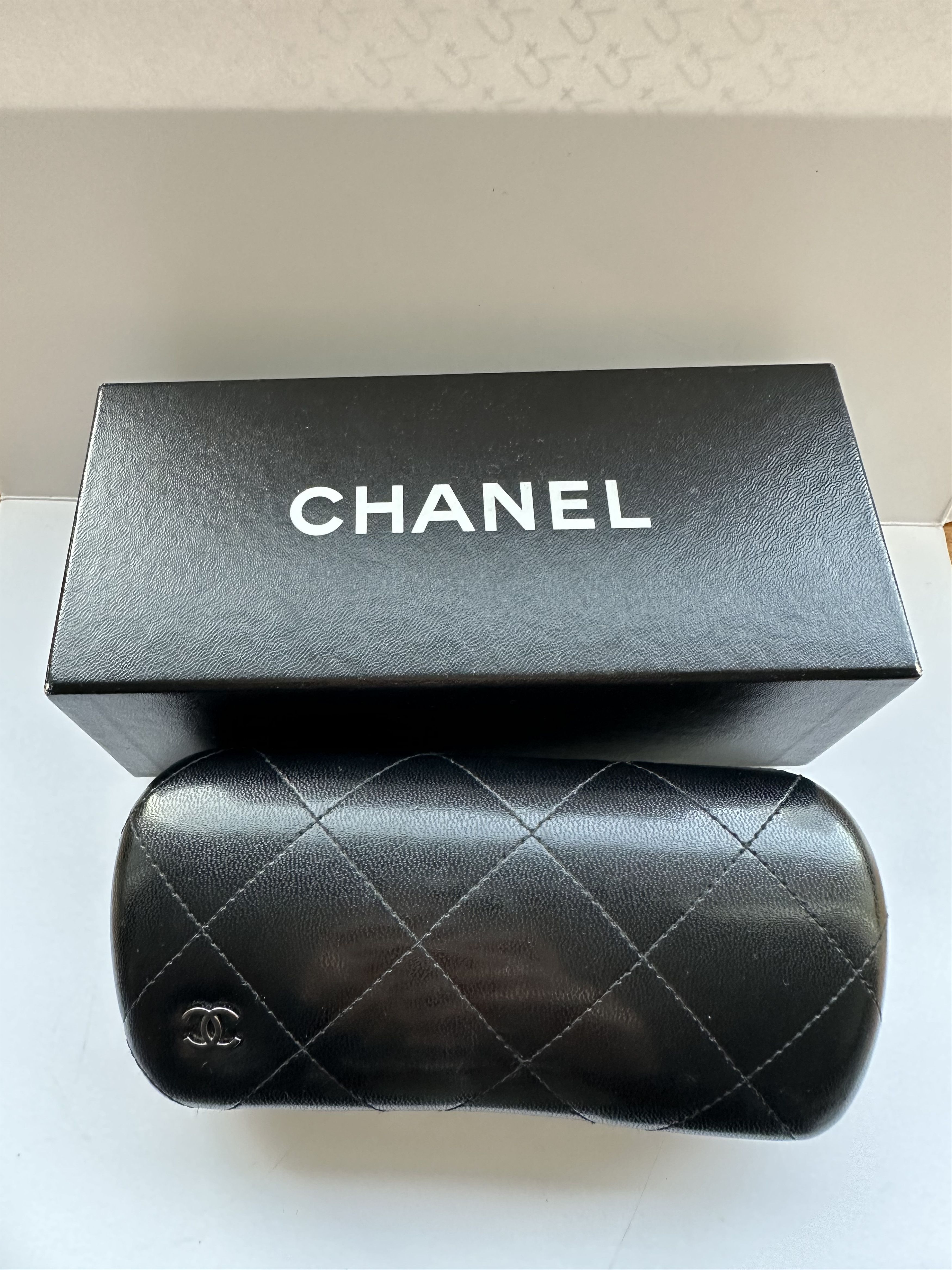Chanel Chanel 6043 Black + Silver Quilted Sunglasses Size ONE SIZE - 12 Thumbnail