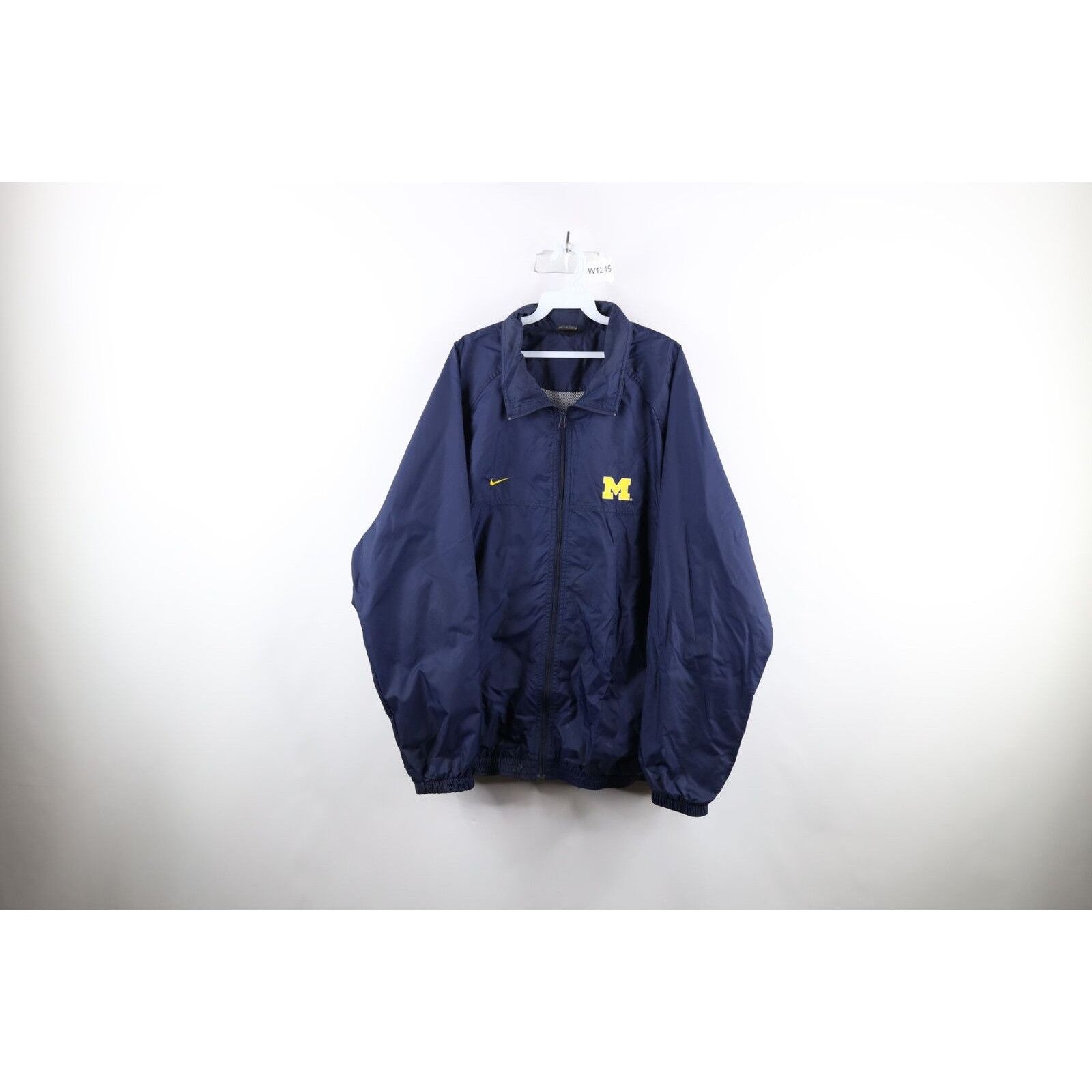 Nike × Vintage Vintage Nike Travis Scott Swoosh University Michigan Jacket Size US XL / EU 56 / 4 - 1 Thumbnail