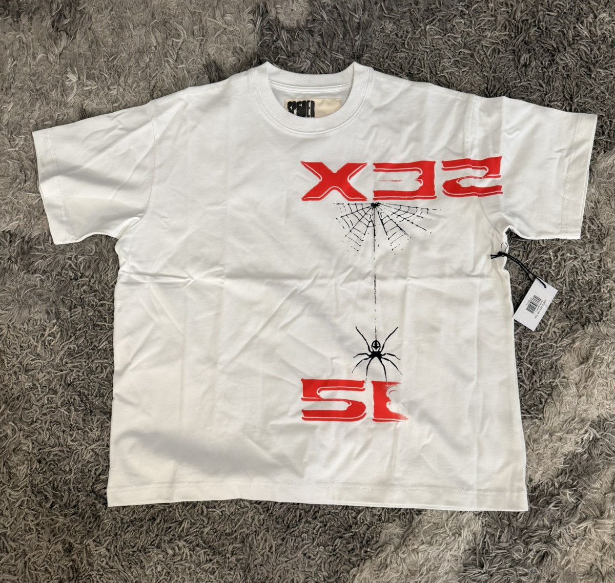 Sp5der Adidas x Sp5der “I Love Sp5der” Tee — Size L — DS | Grailed