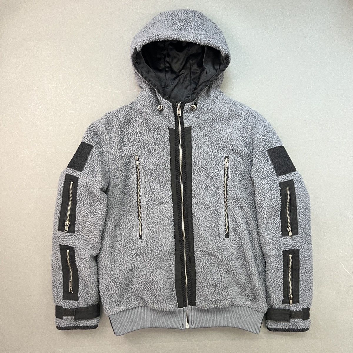 Japanese Brand × Vintage Japanese Zip Up Cargo Hoodie Size US L / EU 52-54 / 3 - 1 Thumbnail