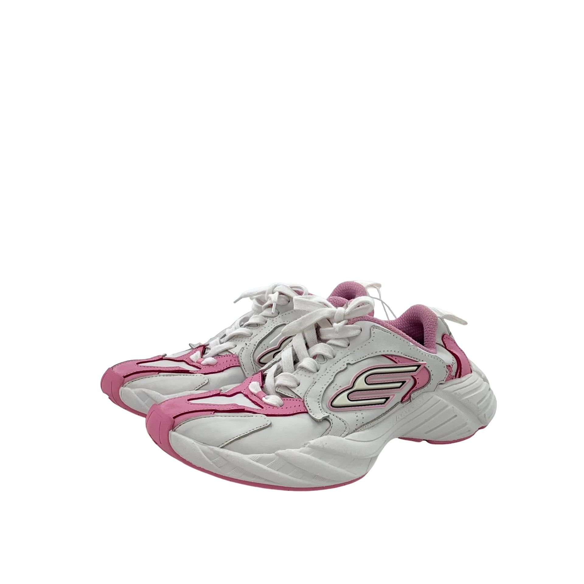 Balenciaga Balenciaga Pink Monday Low-Top Sneakers 39 Size US 9 / IT 39 - 1 Thumbnail