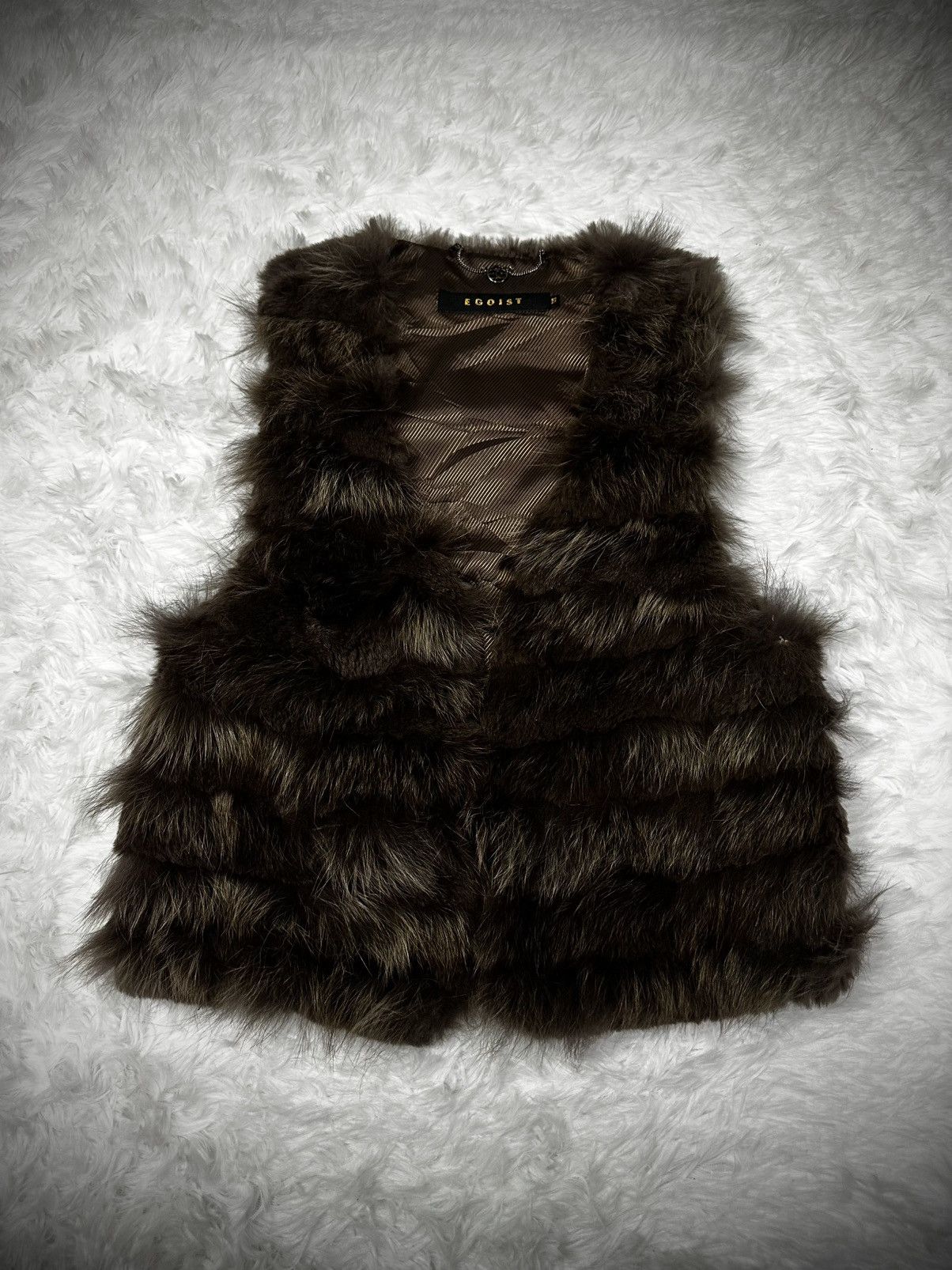 Japanese Brand 💥rare💥 japanese brand egoist faux fur vest Size US M / EU 48-50 / 2 - 1 Thumbnail