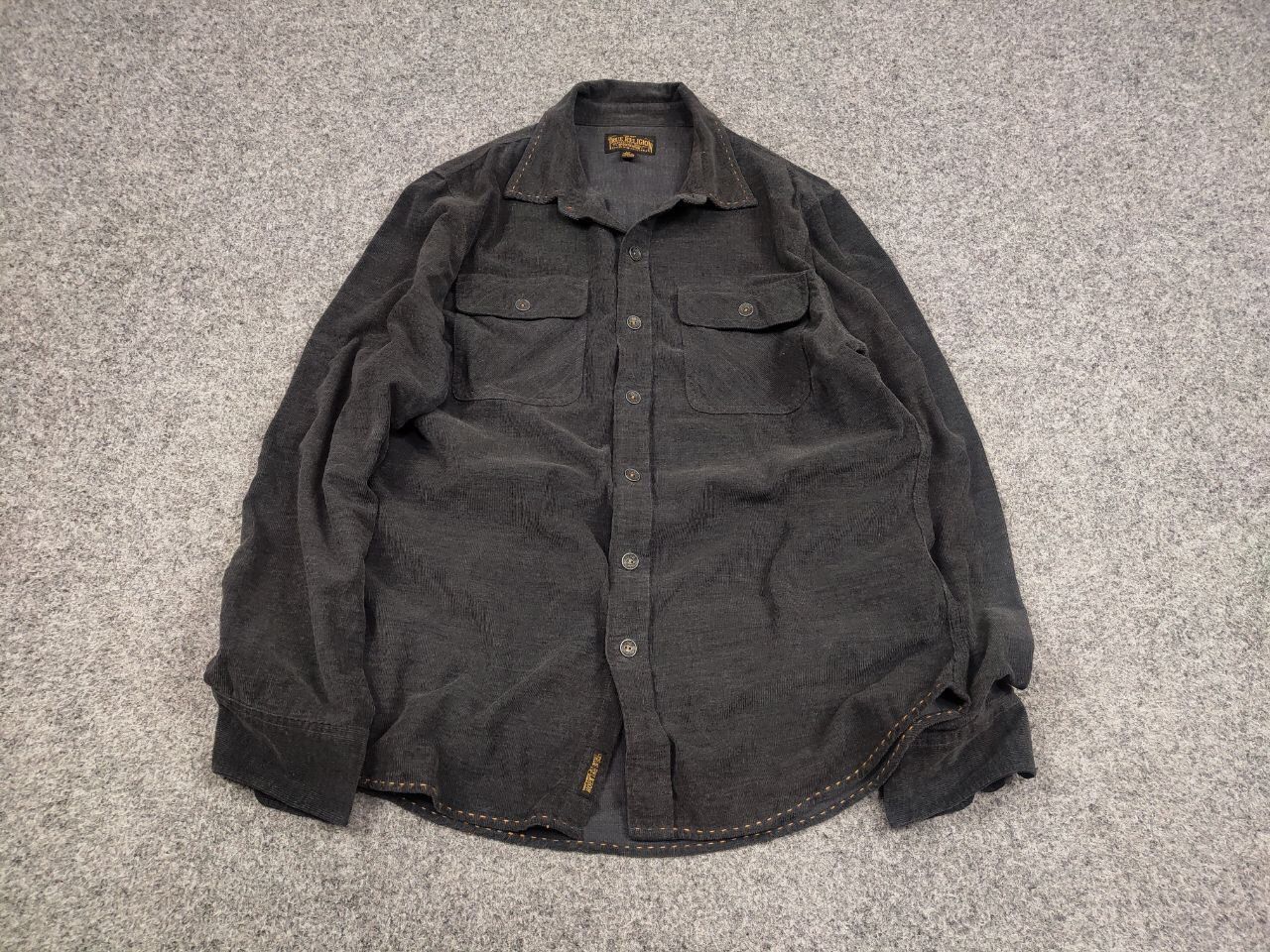 True Religion True Religion Mens Workwear Casual Corduroy Button T Shirt Size US S / EU 44-46 / 1 - 3 Thumbnail