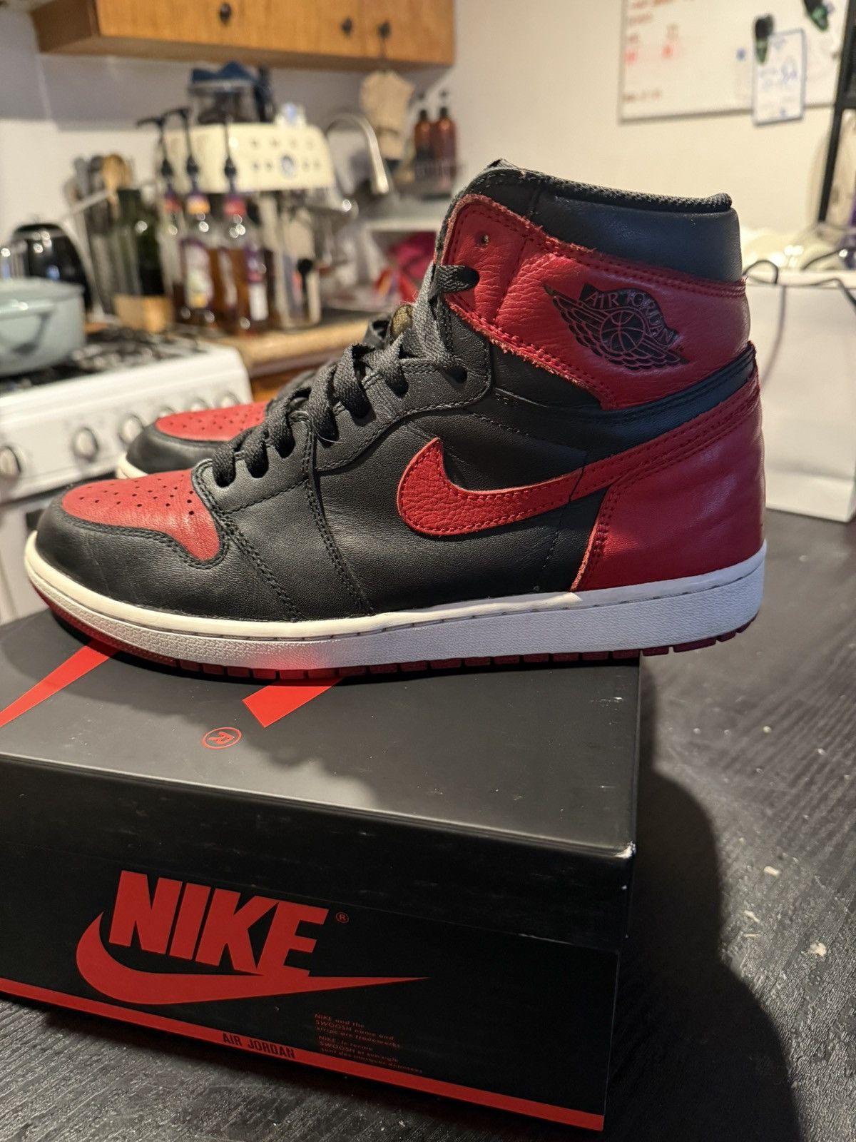 Jordan Brand 2016 Bred Jordan 1’s “Banned” Size US 10 / EU 43 - 10 Thumbnail