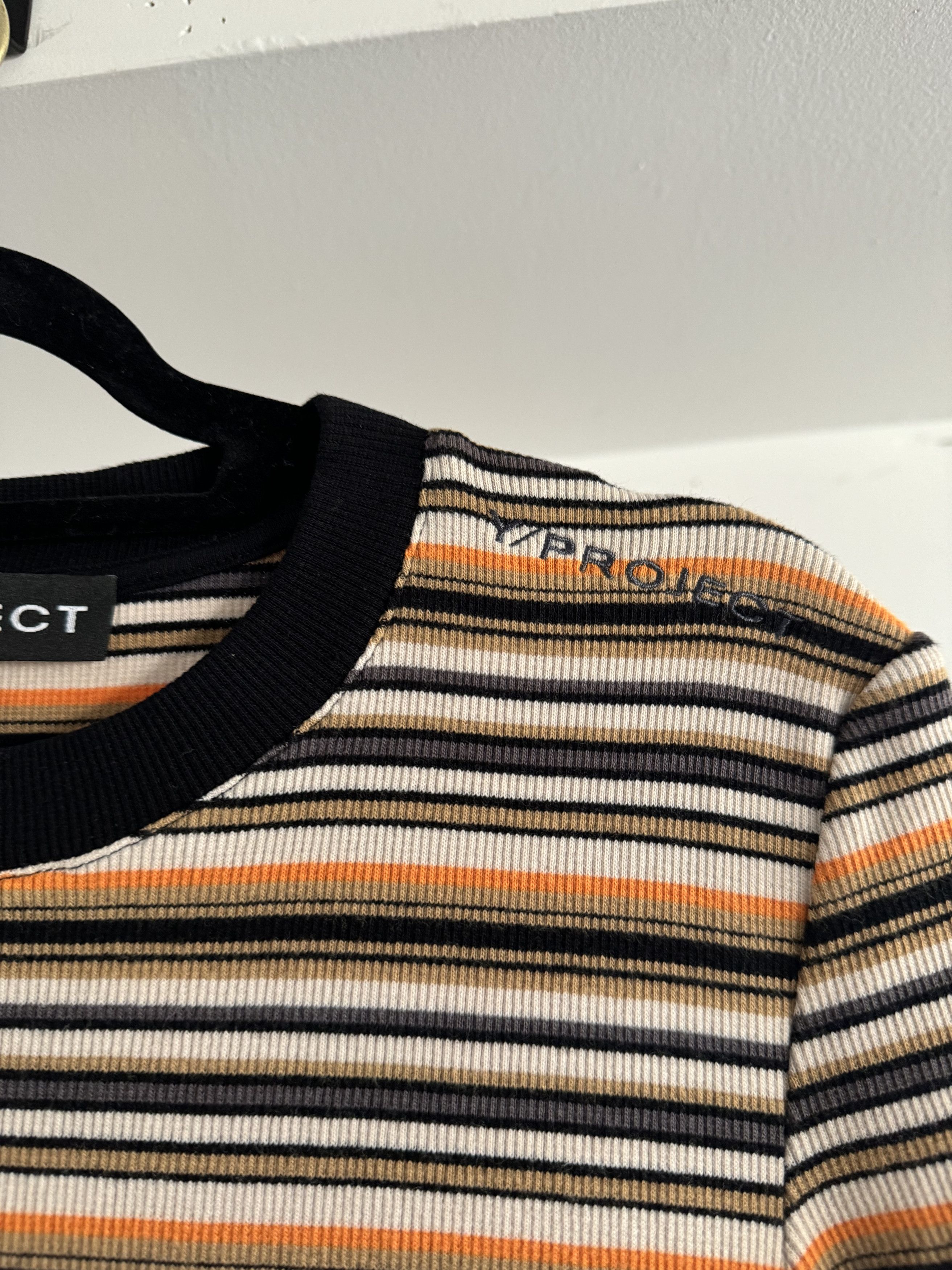 Y/Project Y/Project Striped Tee Size M / US 6-8 / IT 42-44 - 2 Thumbnail