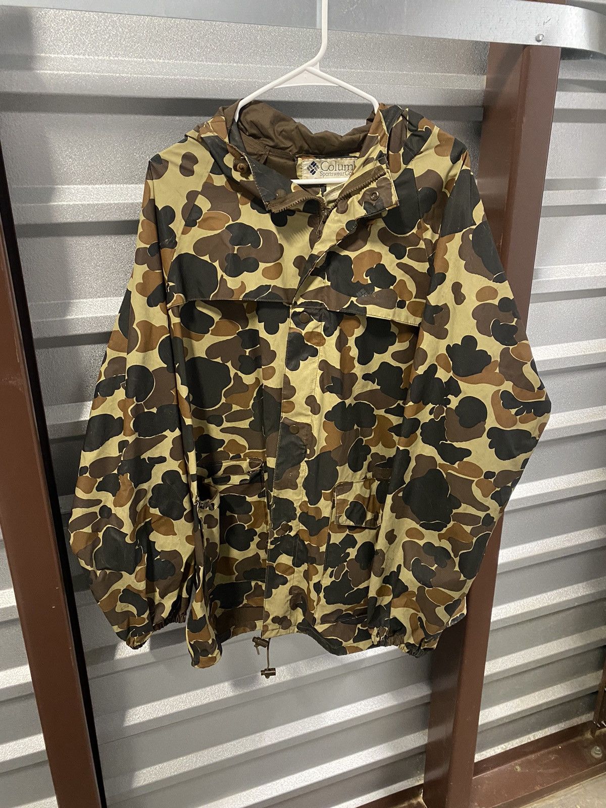 Columbia × Vintage 1990’s Columbia Camo Jacket Size US XL / EU 56 / 4 - 1 Thumbnail
