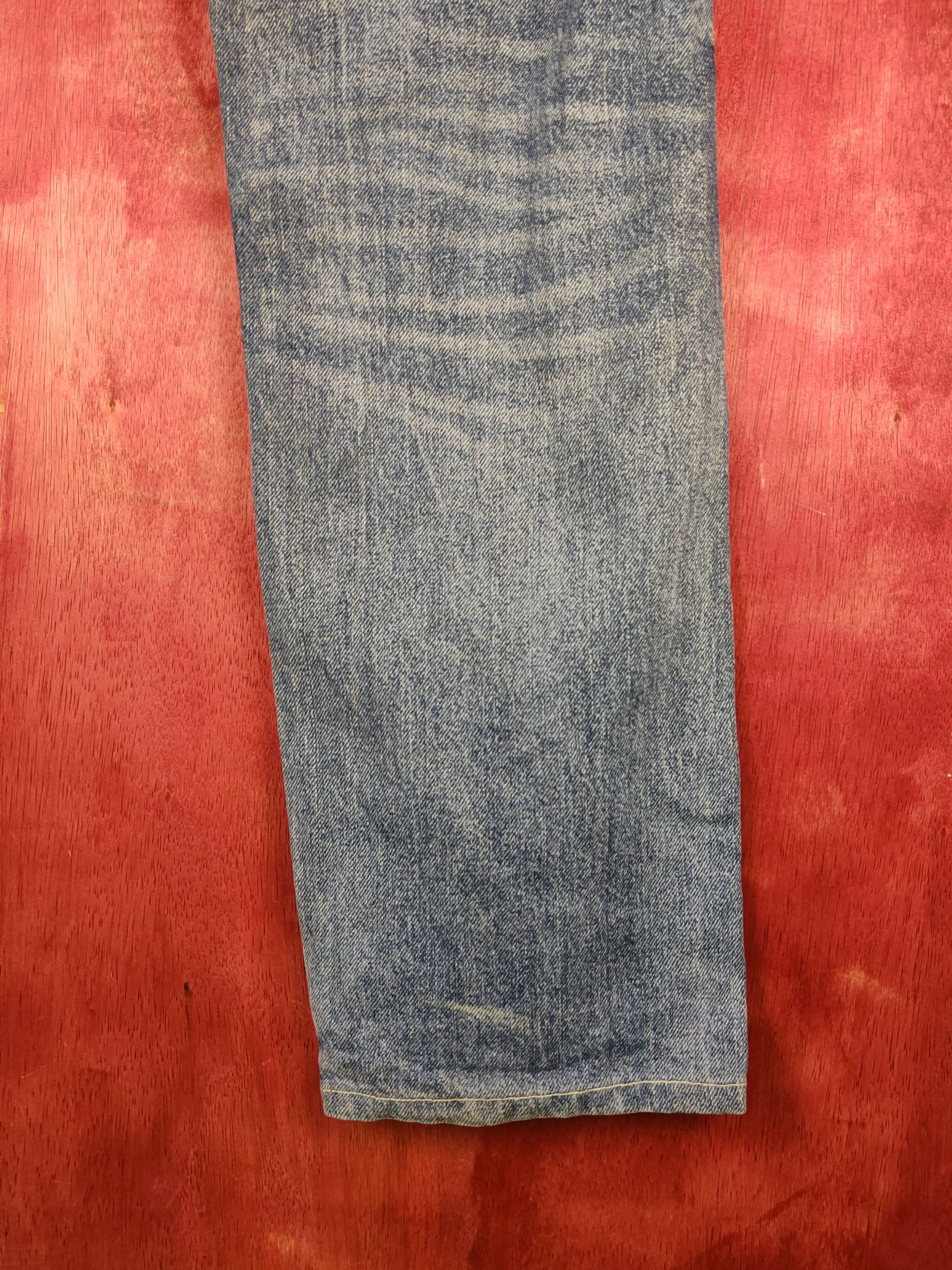 GU GU Blue Faded Distressed Ripped Jeans #S2245 Size US 34 / EU 50 - 11 Thumbnail