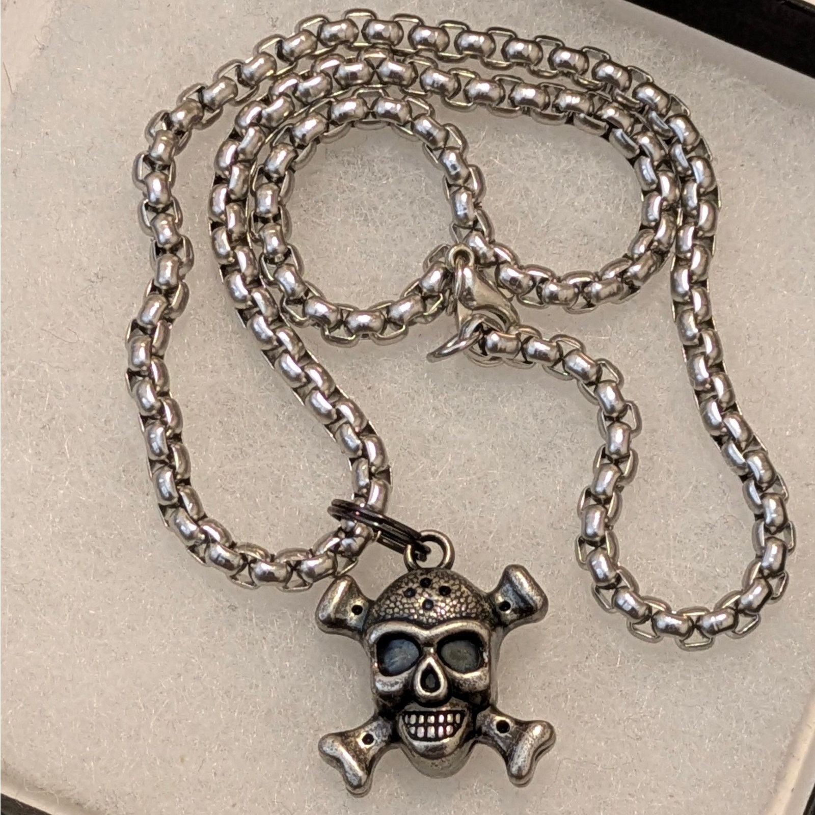 Harley Davidson HARLEY DAVIDSON Willie G Skull Pendant Necklace Size ONE SIZE - 4 Thumbnail