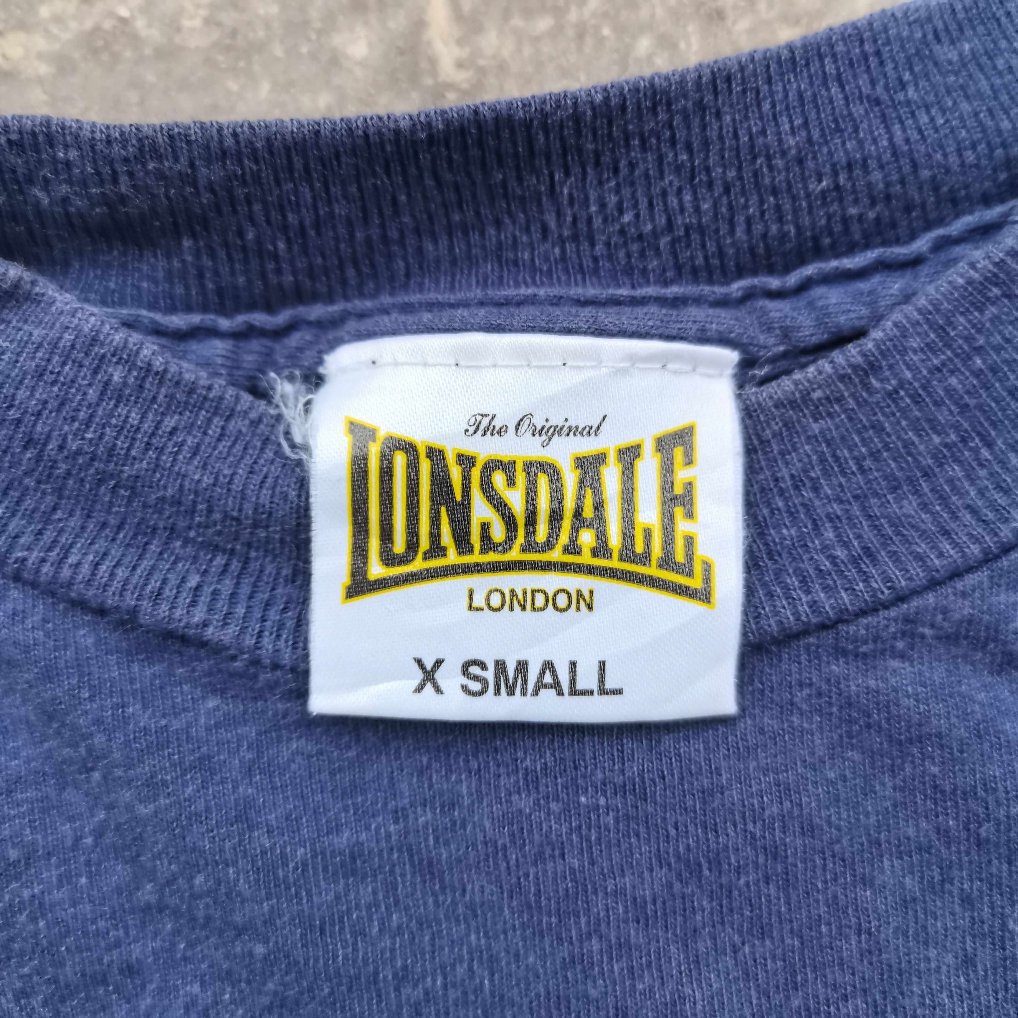 Lonsdale × Vintage Vintage LONSDALE LONDON Tee Size US XS / EU 42 / 0 - 8 Thumbnail