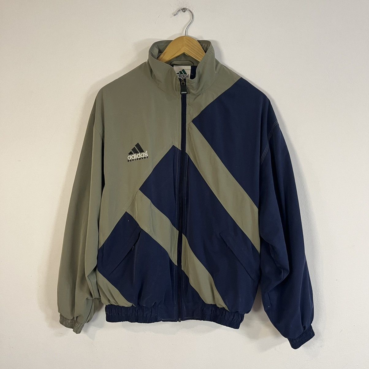 Adidas Vintage 90s Adidas Equipment Track Jacket Rare Archive Size US M / EU 48-50 / 2 - 3 Thumbnail