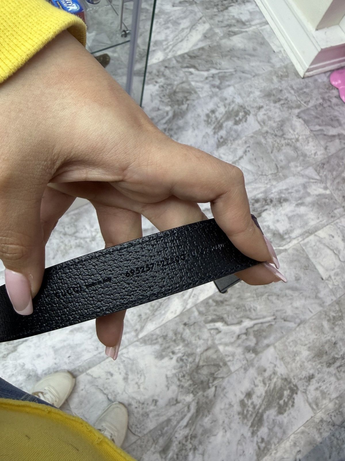 Gucci Gucci Black Leather Leash Size ONE SIZE - 6 Thumbnail