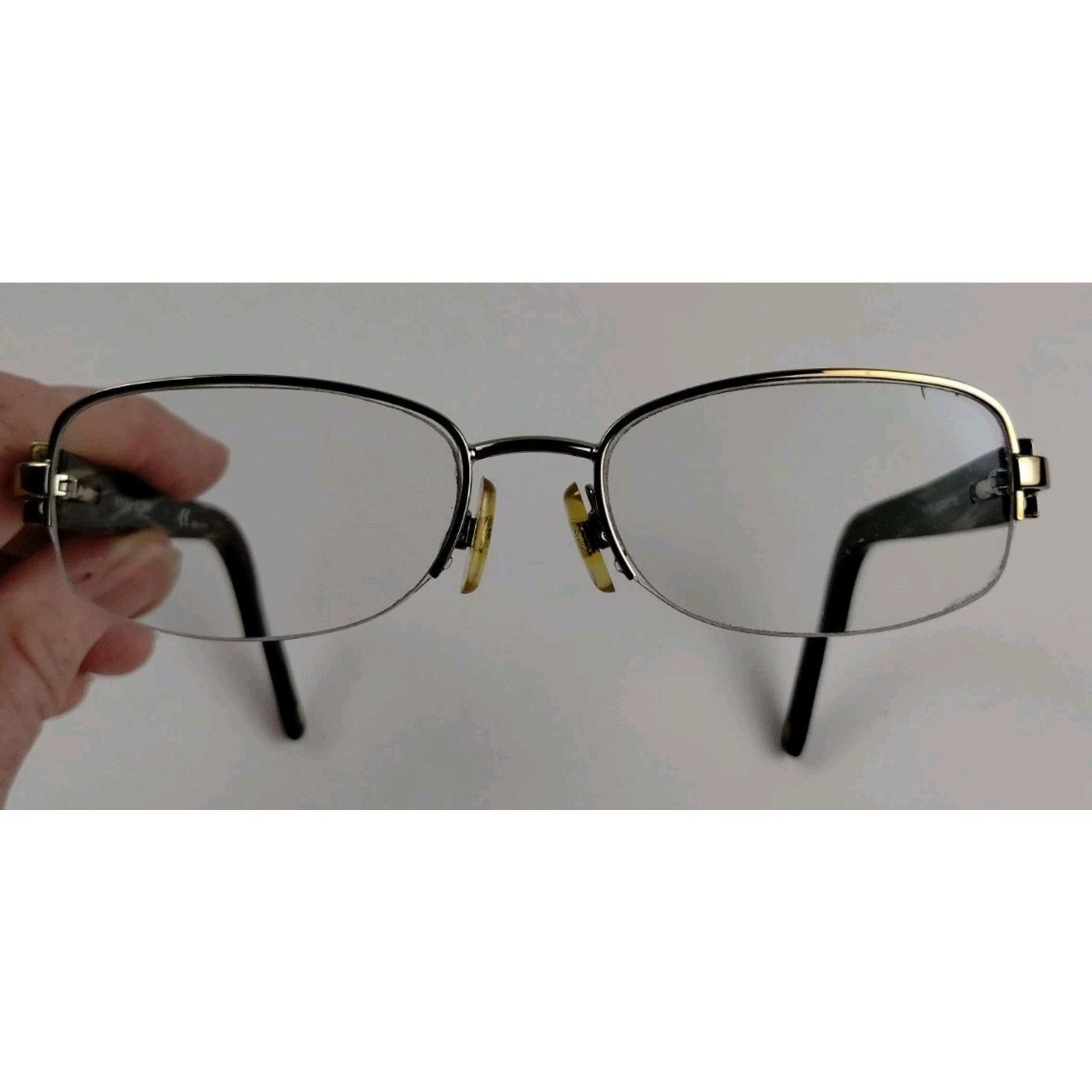 Anne Klein Anne Klein Eyeglass Frame AK9109 533 50-17-135 Brown Half Rm Size ONE SIZE - 2 Thumbnail