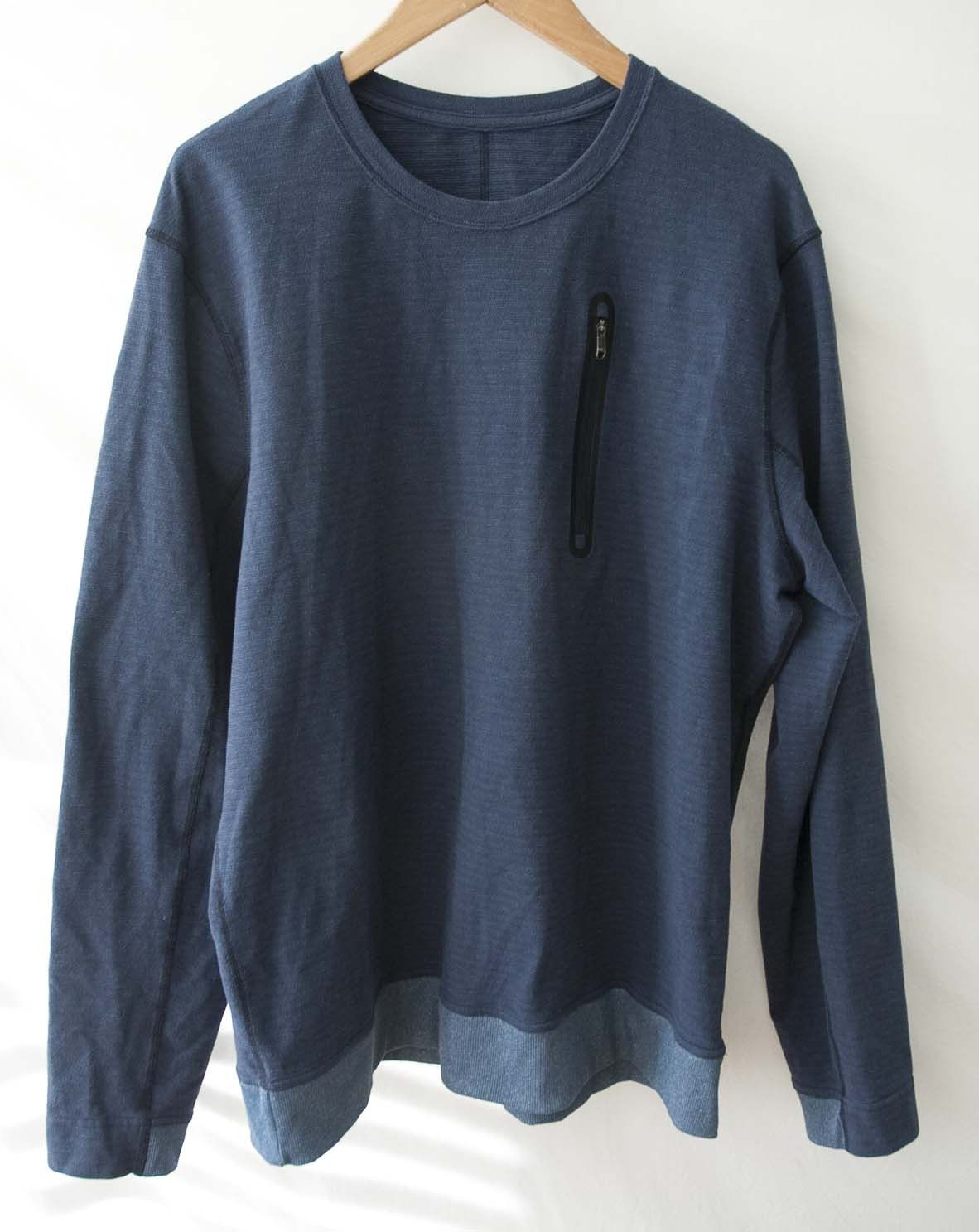 Lululemon Lululemon Sweatshirt Pocket Size XL Dark Blue Size US XL / EU 56 / 4 - 1 Thumbnail