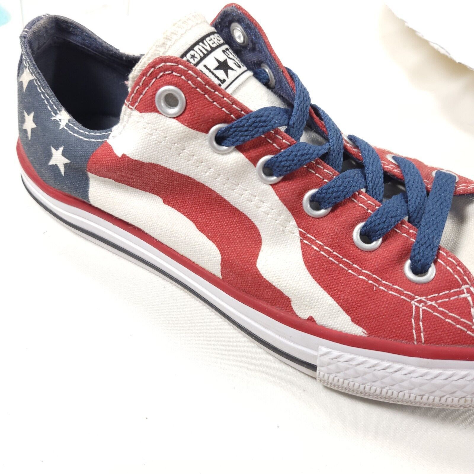 Converse Converse All Star Flag Shoe Mens Size 5 650524F Red White Size US 5 / EU 37 - 8 Thumbnail
