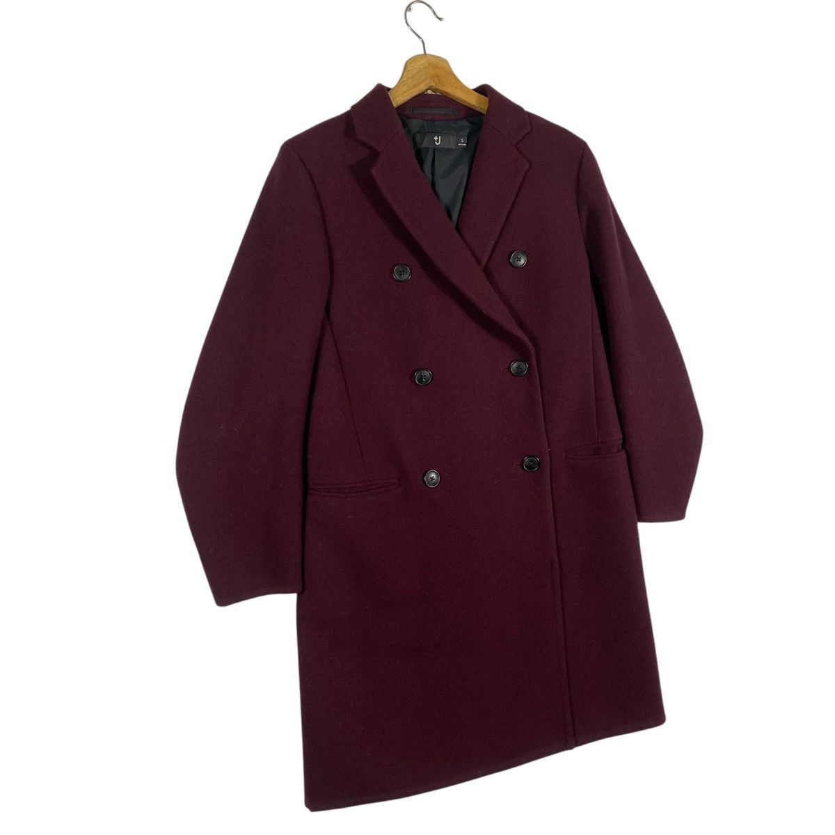 Jil Sander × Uniqlo Jil Sander X Japanese Brand Double Breasted Wool Long Coat Size US S / EU 44-46 / 1 - 6 Thumbnail