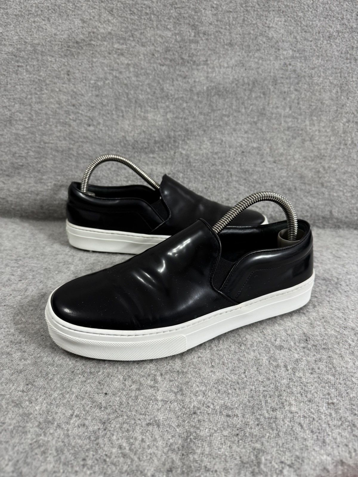 Celine Celine Paris Slip On Sneaker 25 Loafers size 38,5 black Size US 8.5 / IT 38.5 - 1 Thumbnail