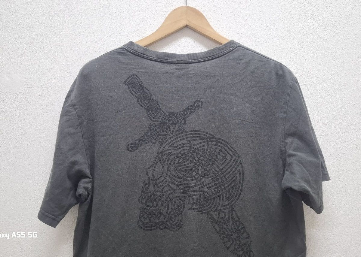 Number (N)ine Number (N)ine Sun Faded Back Hit Skull Print T-shirt Size US XL / EU 56 / 4 - 4 Thumbnail