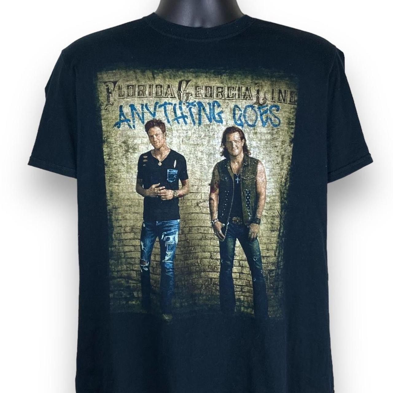 Band Tees × Gildan Gildan Florida Georgia Line Country Music Tour Tee Tshirt Size US L / EU 52-54 / 3 - 1 Thumbnail