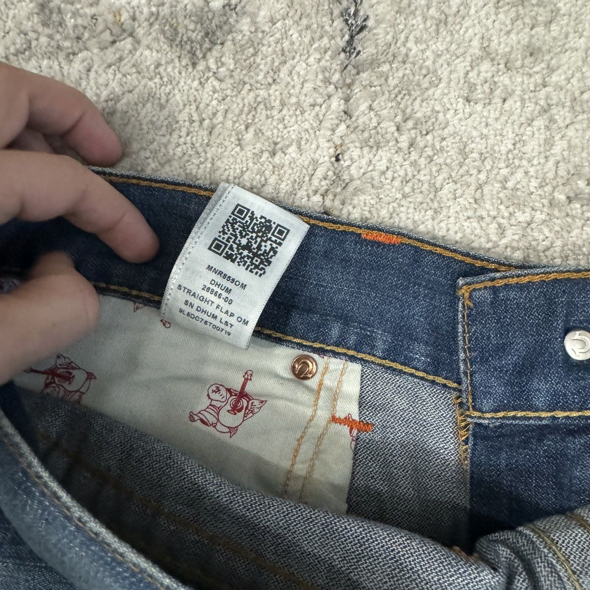 JNCO × True Religion × Vintage Vintage Y2K True Religion baggy wide leg jeans Size US 36 / EU 52 - 7 Thumbnail