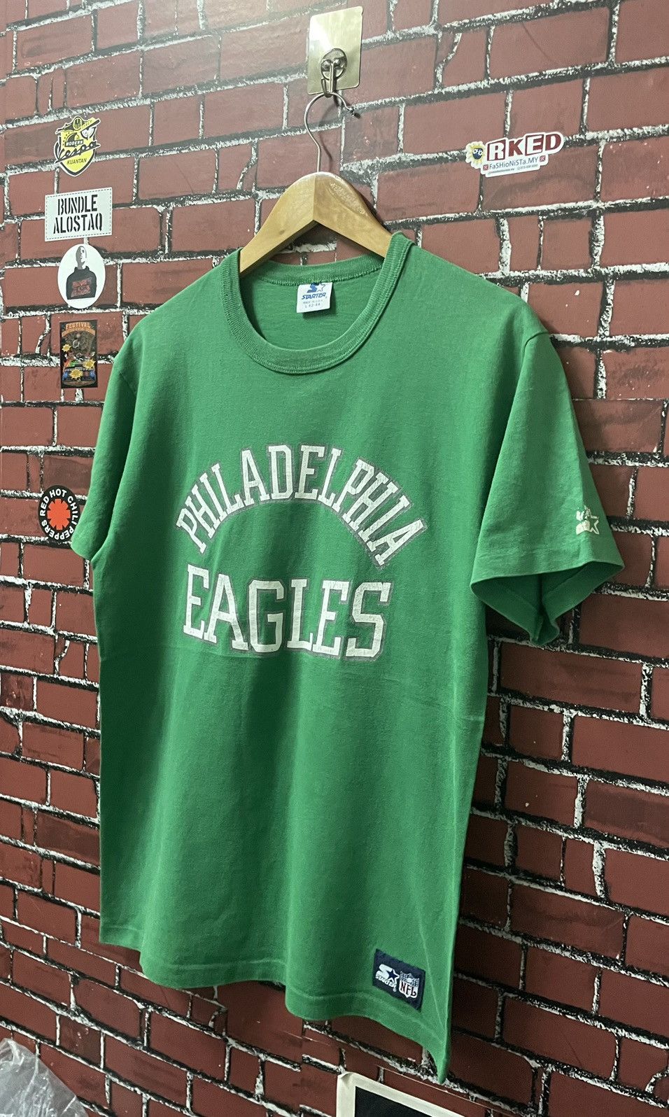 NFL × Starter × Vintage Vintage NFL PHILADELPHIA EAGLES 80/90s Size US L / EU 52-54 / 3 - 3 Thumbnail
