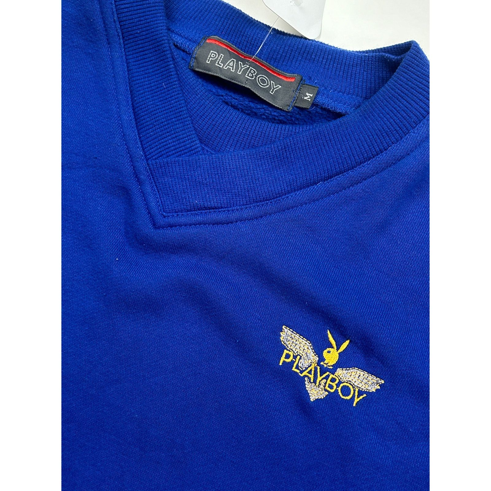 Vintage Vintage 80s/90s Playboy Embroidered Bunny Spell Out Crew M Size US M / EU 48-50 / 2 - 4 Thumbnail