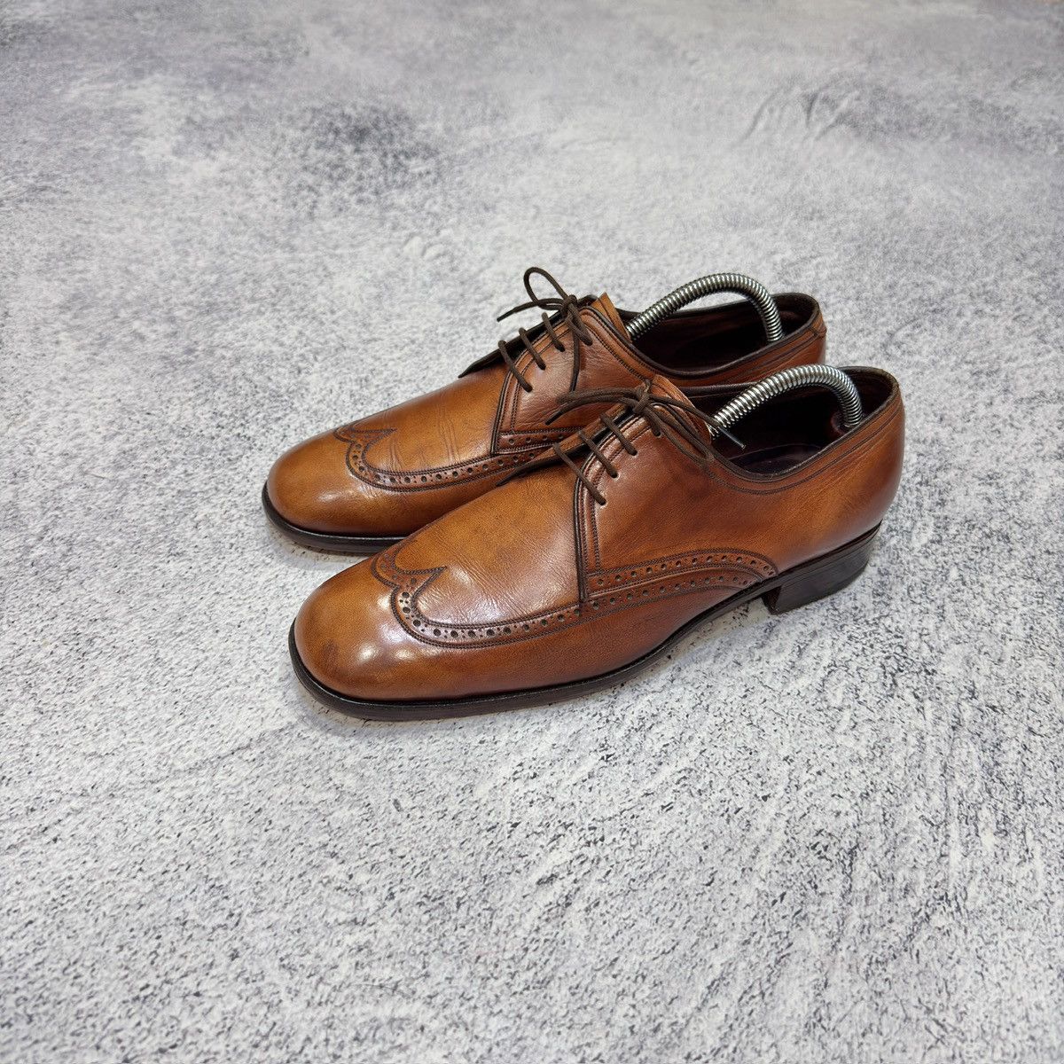 Barker Barker Vintage Brown Derbies US8.5 UK7.5 EU41.5 Size US 8.5 / EU 41-42 - 1 Thumbnail