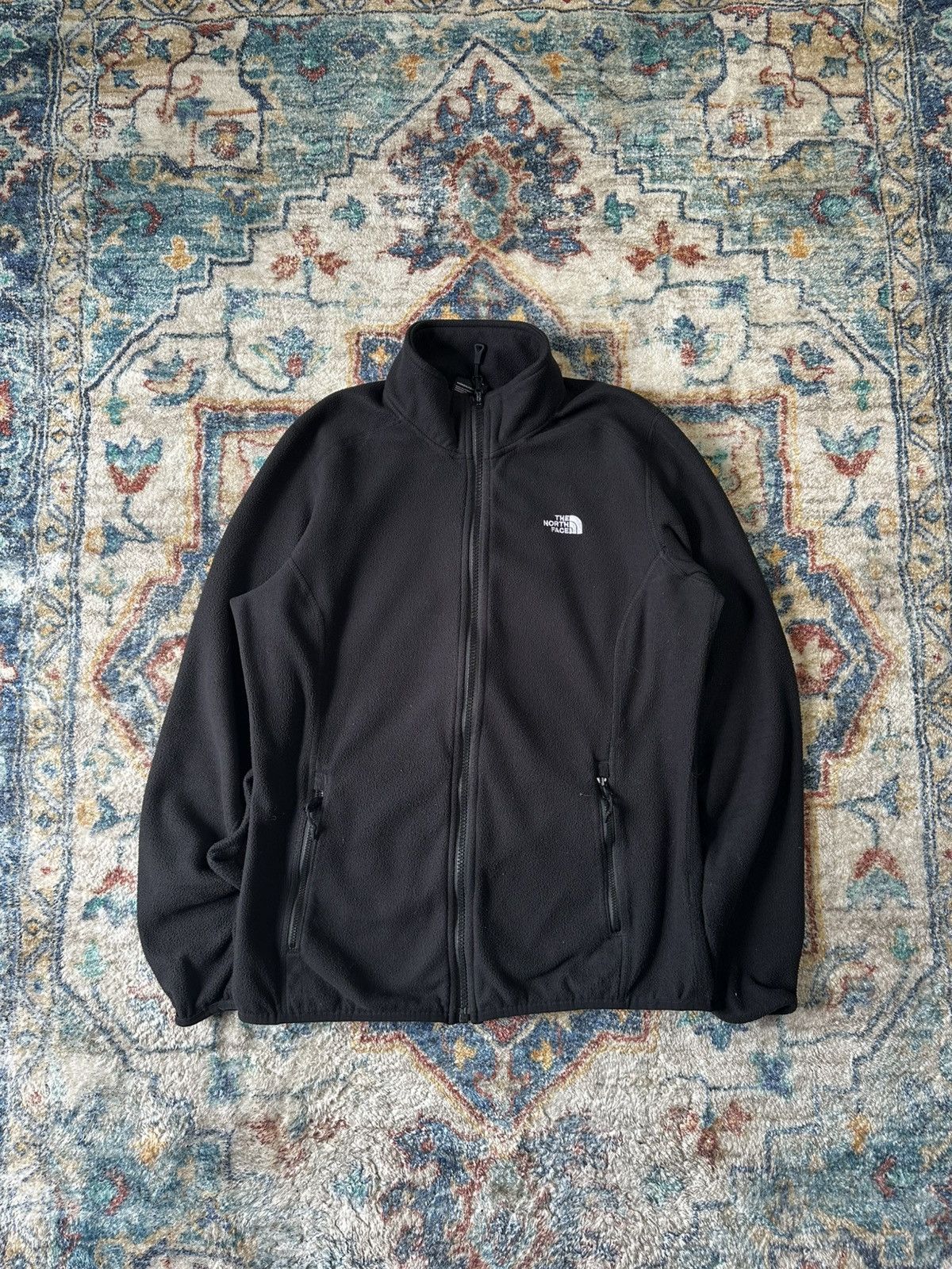 The North Face The North Face Black Zip-up Fleece Large Size L / US 10 / IT 46 - 1 Thumbnail