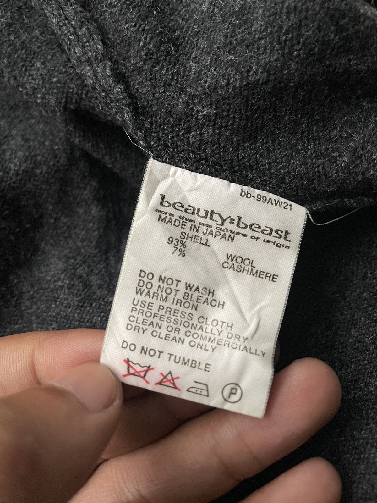 Beauty Beast BEAUTY:BEAST 90s Knit Woll Archive Size US M / EU 48-50 / 2 - 12 Thumbnail