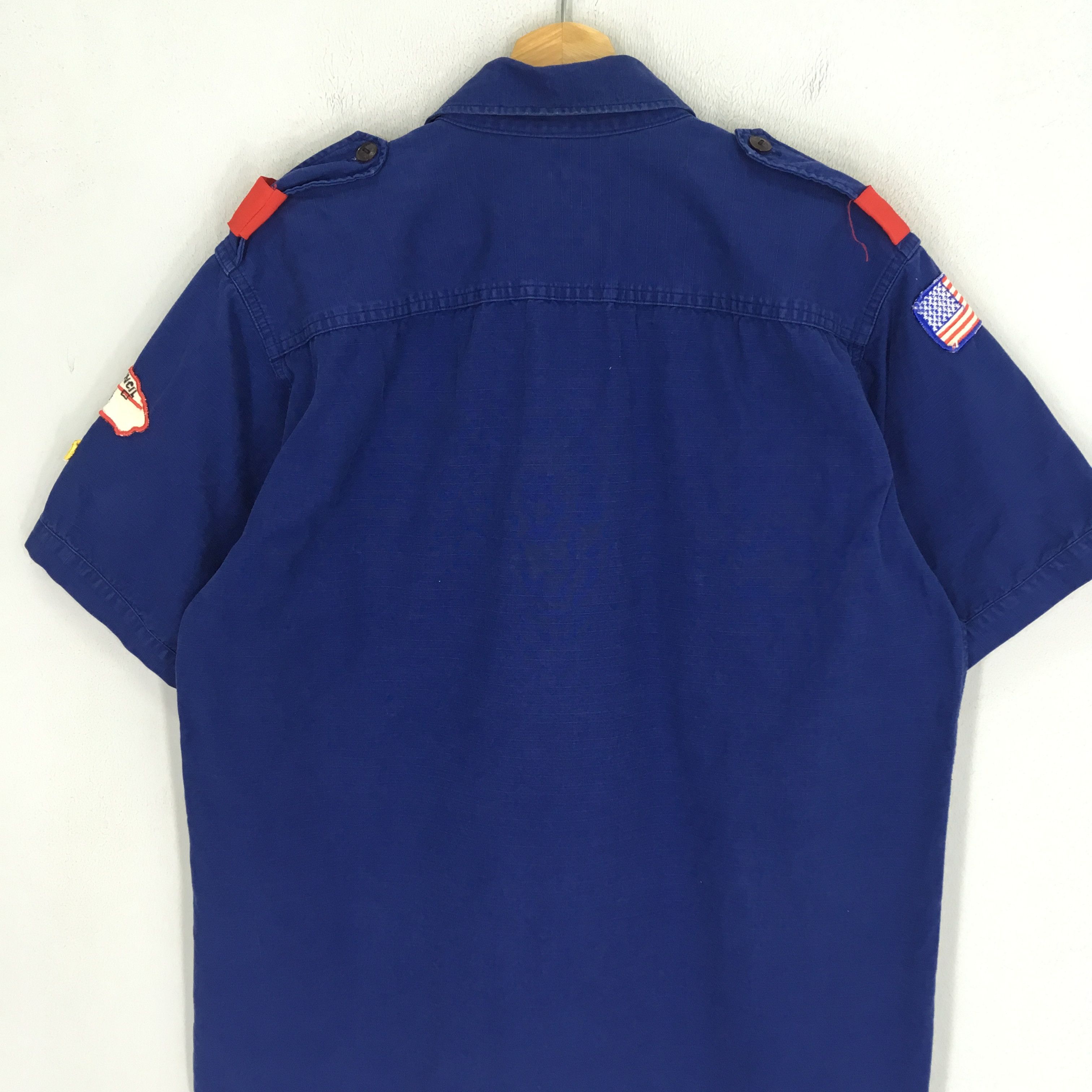 Troop Boyscout of america workwear shirt button up Size US L / EU 52-54 / 3 - 7 Thumbnail