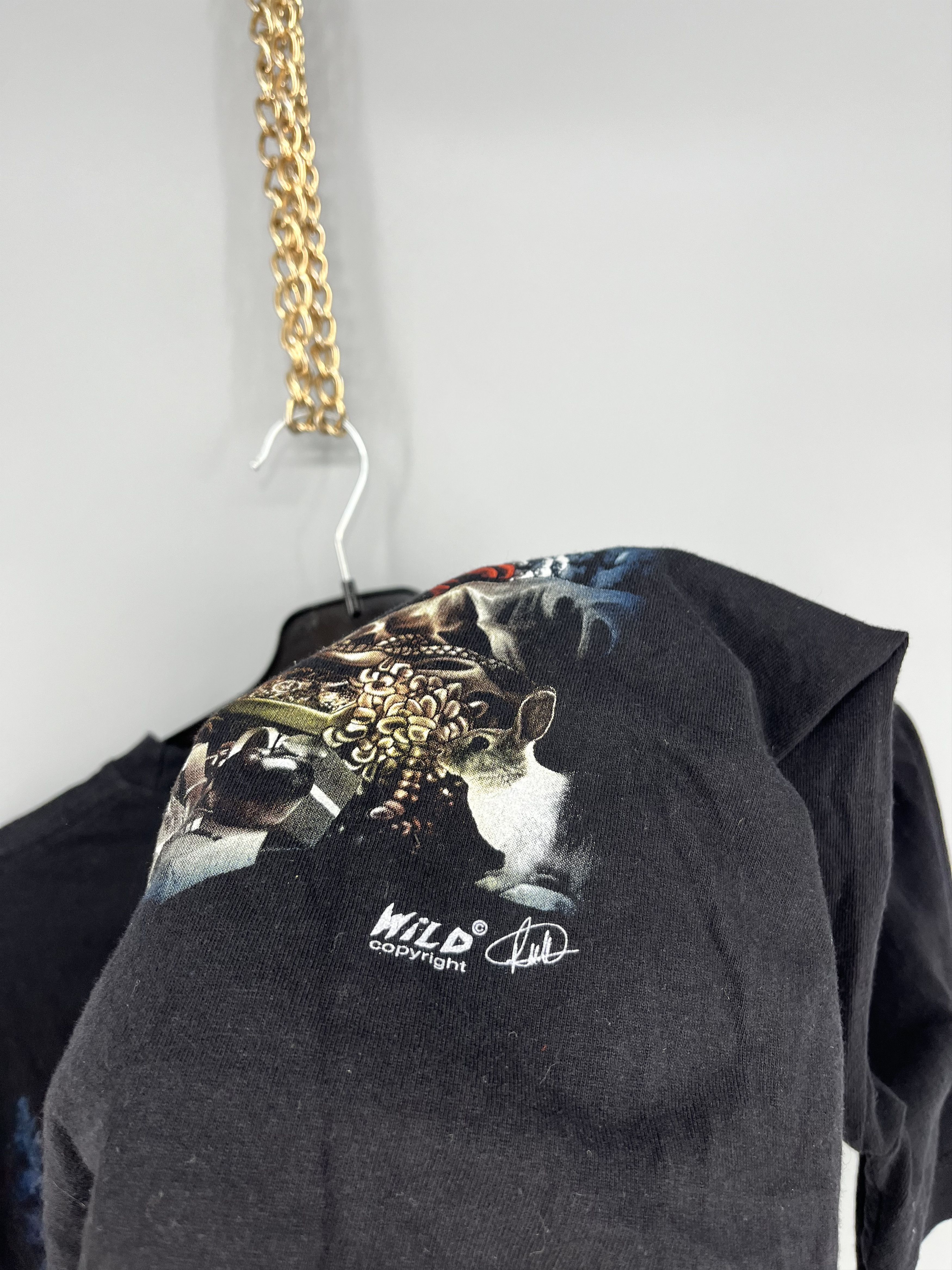 Band Tees Vintage Y2K Merry Christmas WILD Hevy Matal Streetwear Size US M / EU 48-50 / 2 - 9 Thumbnail