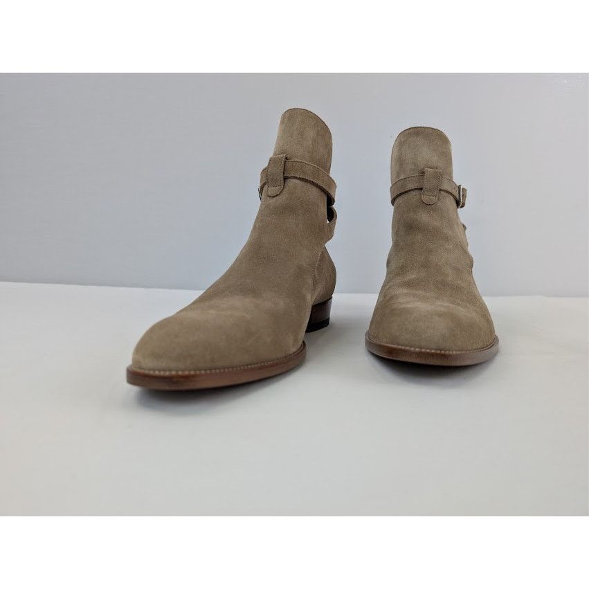Saint Laurent Paris o1rshd1 Q:2 / Wyatt 30 Jodhpur Boots in New Sigaro Size US 8 / EU 41 - 9 Thumbnail