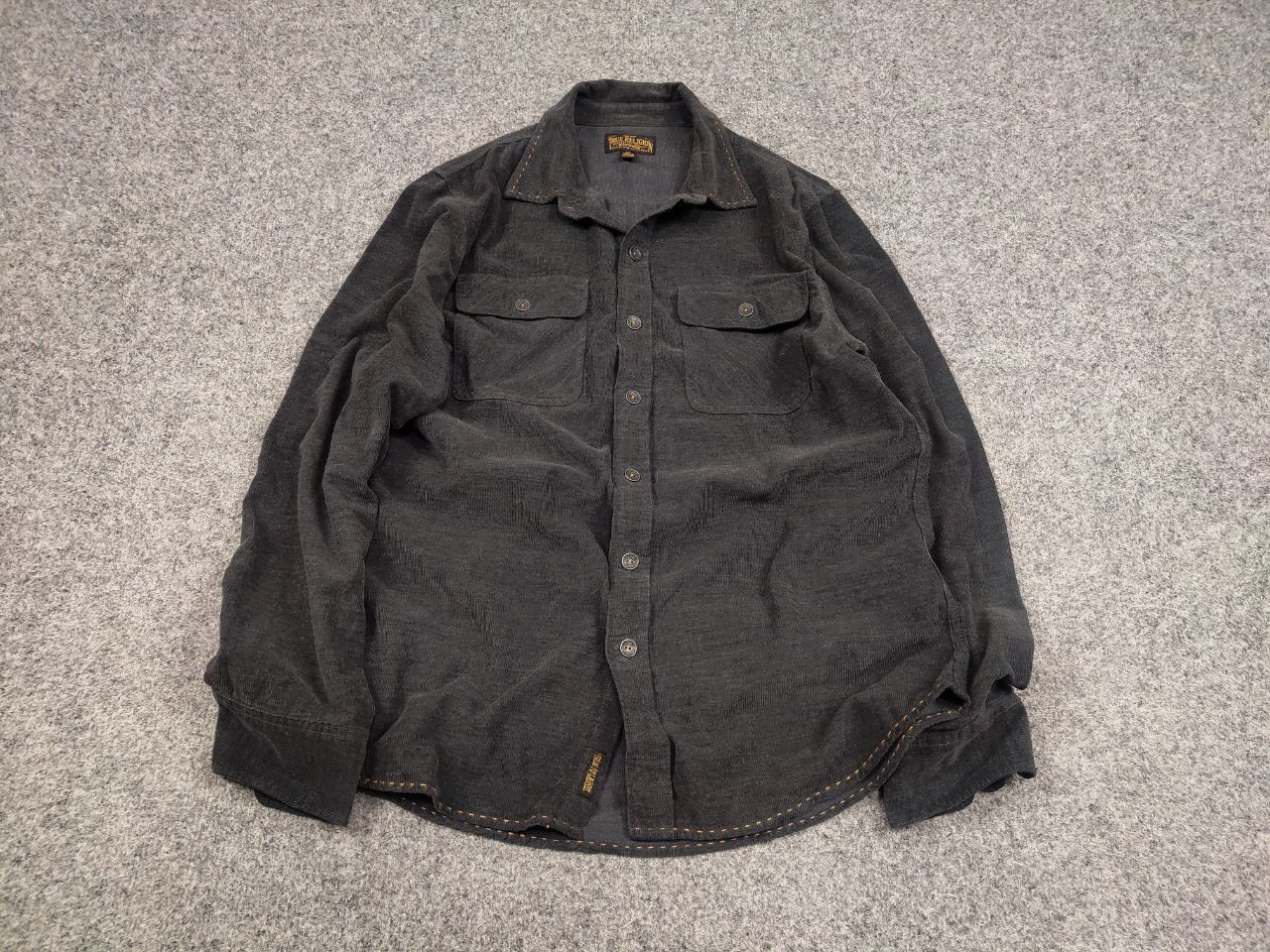 True Religion True Religion Mens Workwear Casual Corduroy Button T Shirt Size US S / EU 44-46 / 1 - 3 Thumbnail