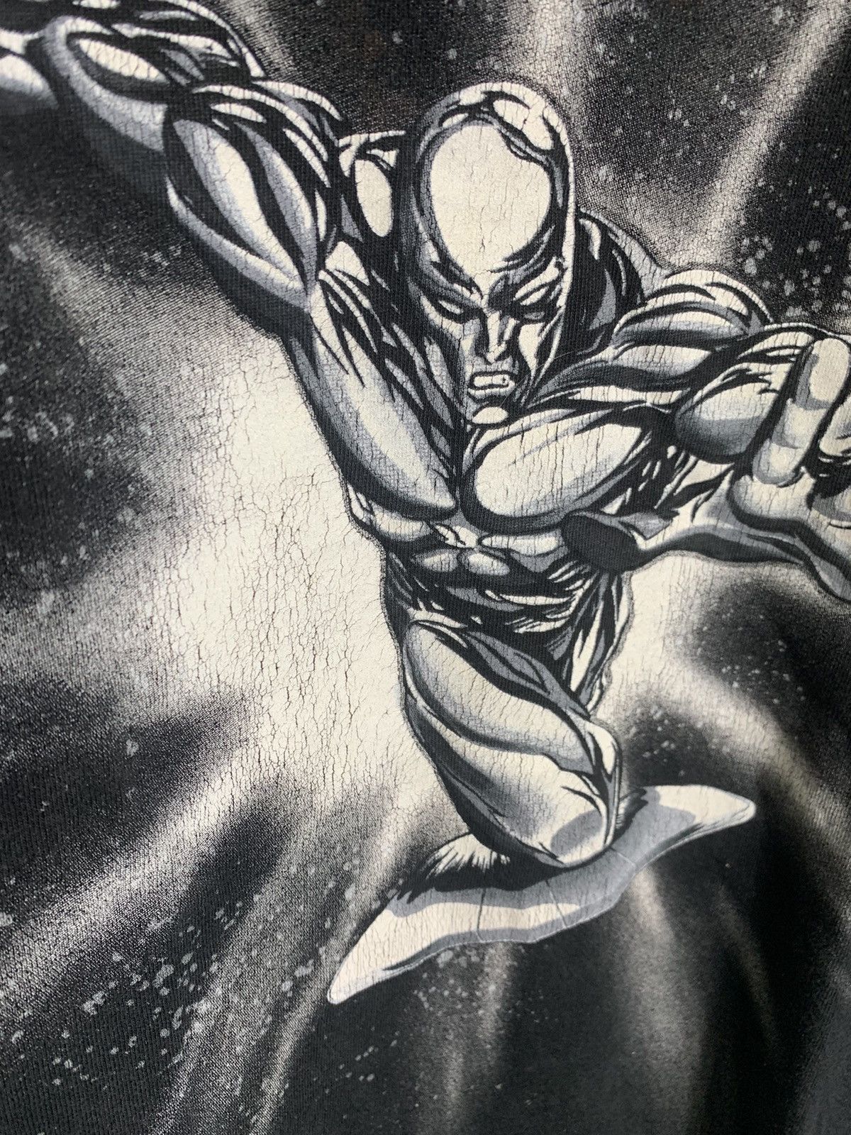 Vintage Vintage Silver Surfer tshirt Big Size Size US XL / EU 56 / 4 - 5 Thumbnail