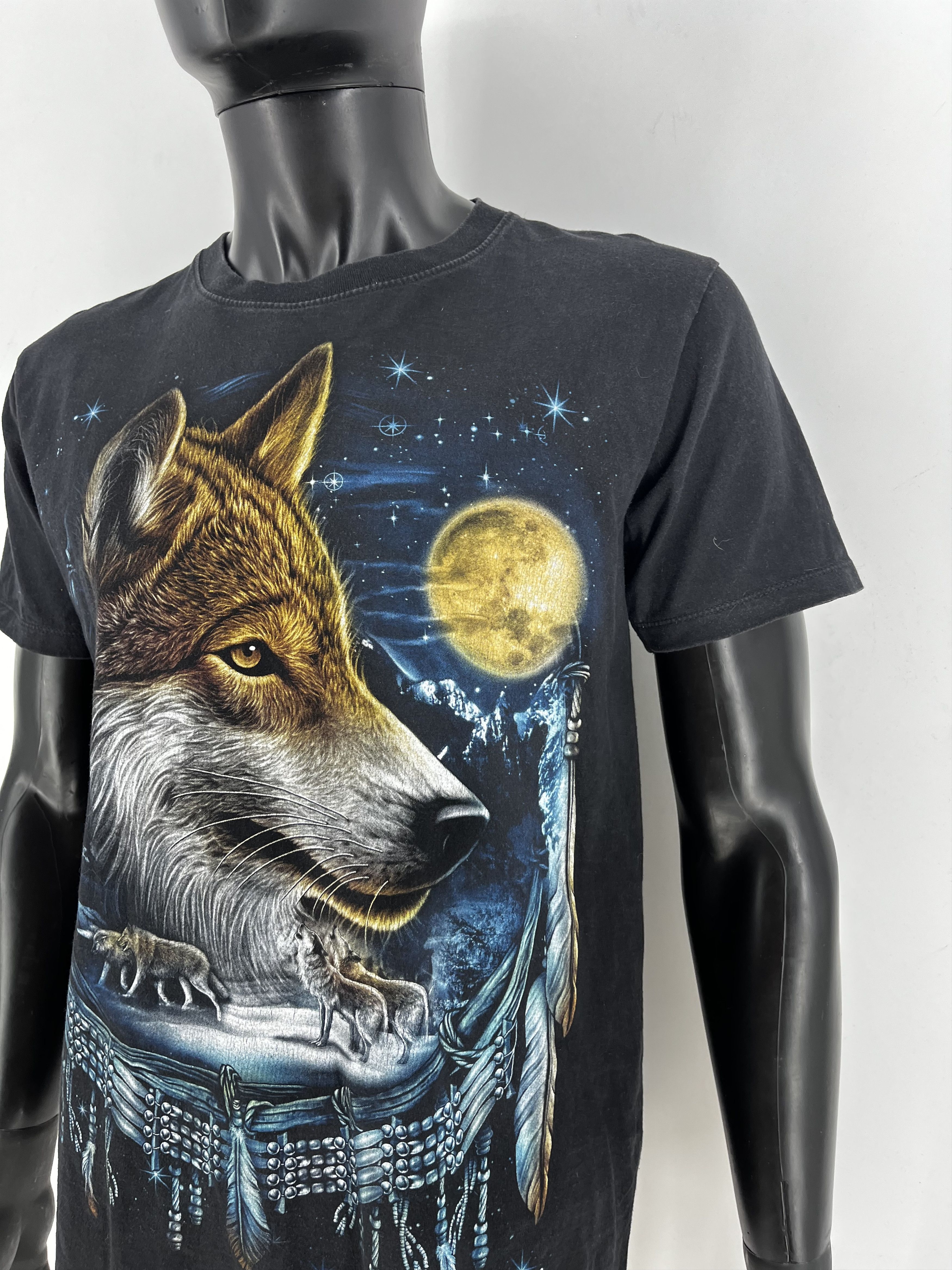Other Double Sided Wolf Moon Tee All Over Animal Print M Size US M / EU 48-50 / 2 - 8 Thumbnail