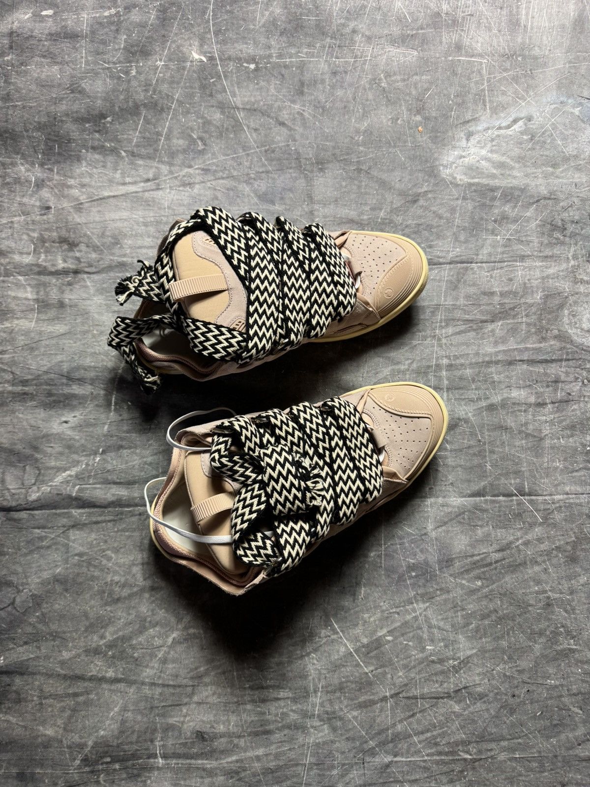 Lanvin Lanvin Curb Mule Sneakers in Pink Size US 13 / EU 46 - 1 Thumbnail