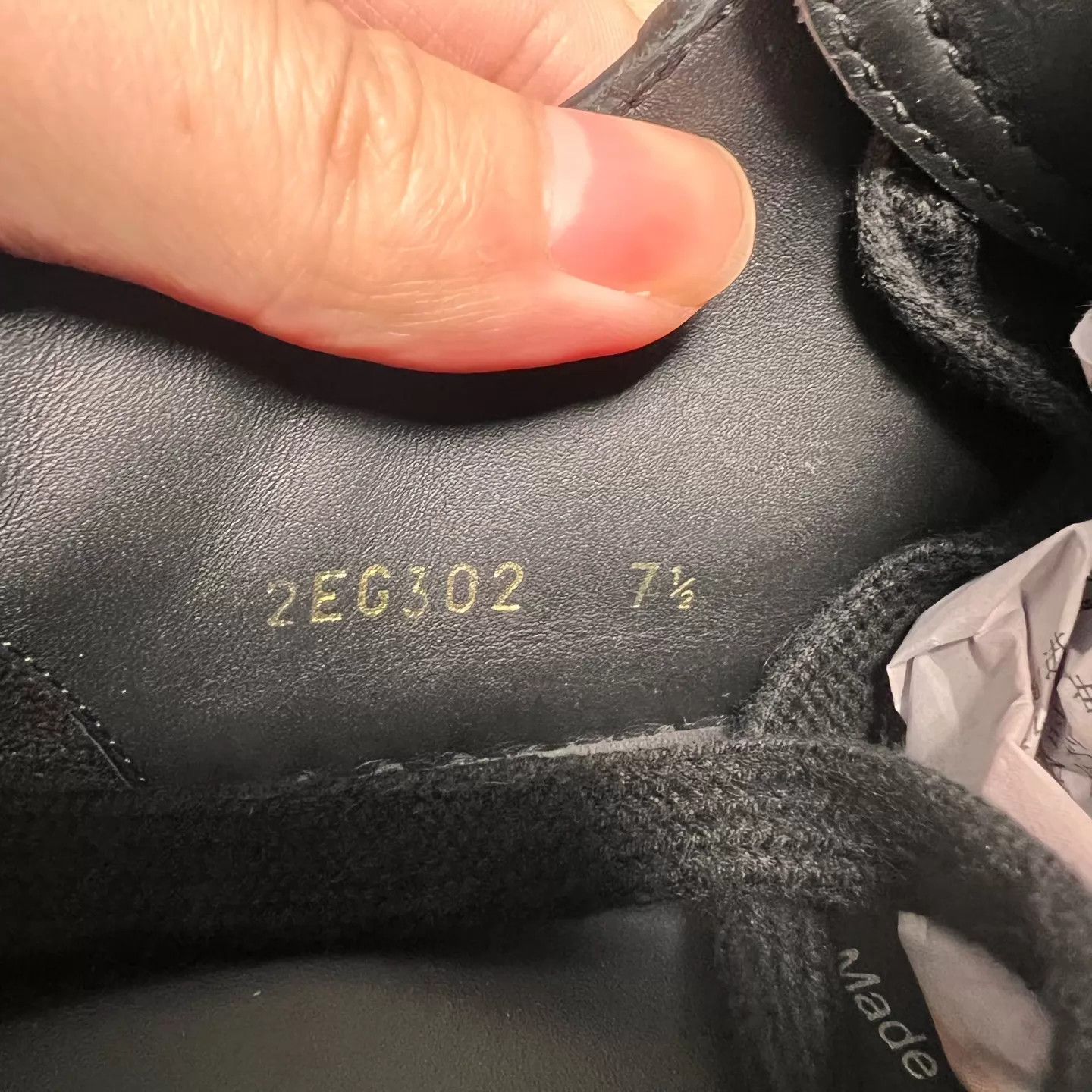 Prada Prada Black Leather Tri Logo Sneaker US7.5/41.5 Size US 7.5 / EU 40-41 - 7 Thumbnail