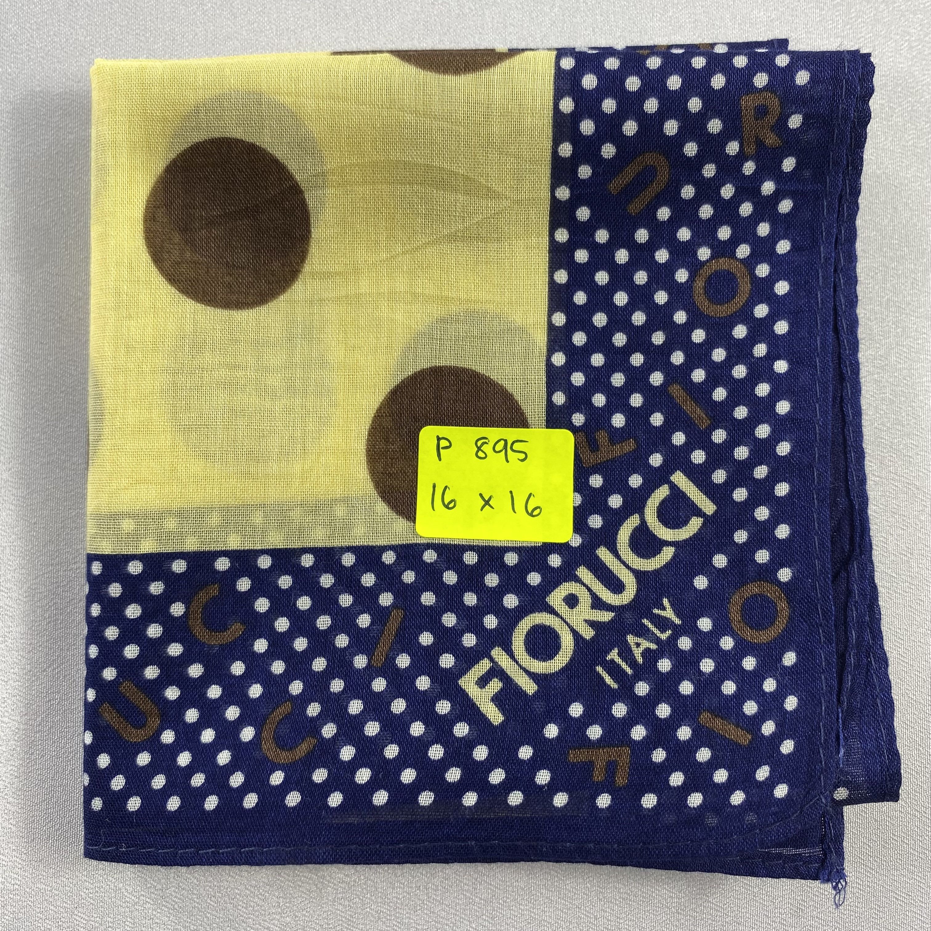 Fiorucci × Vintage Fiorucci Handkerchief / Neckerchief / Bandana-P895 Size ONE SIZE - 5 Thumbnail