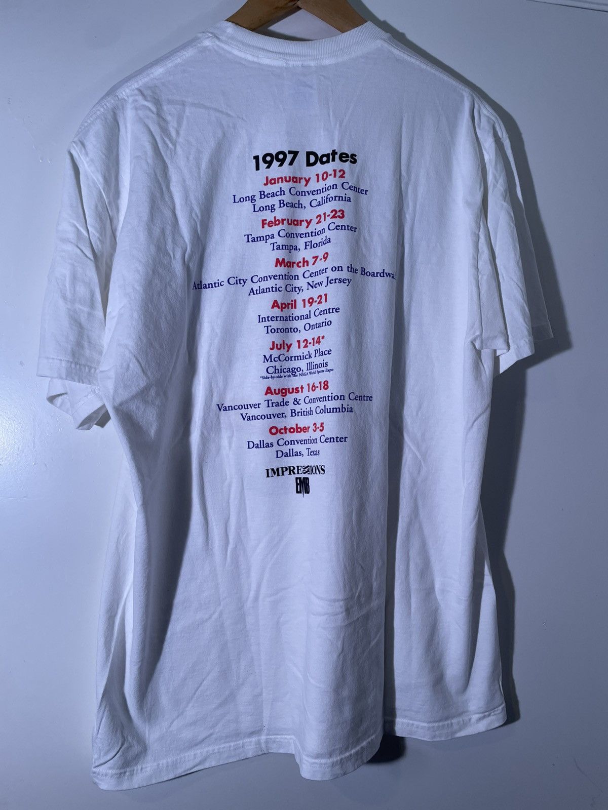 Vintage 90’s 2000’s Y2K VTG Vintage Imprinted City Postcards T Shirt Size US XL / EU 56 / 4 - 2 Thumbnail