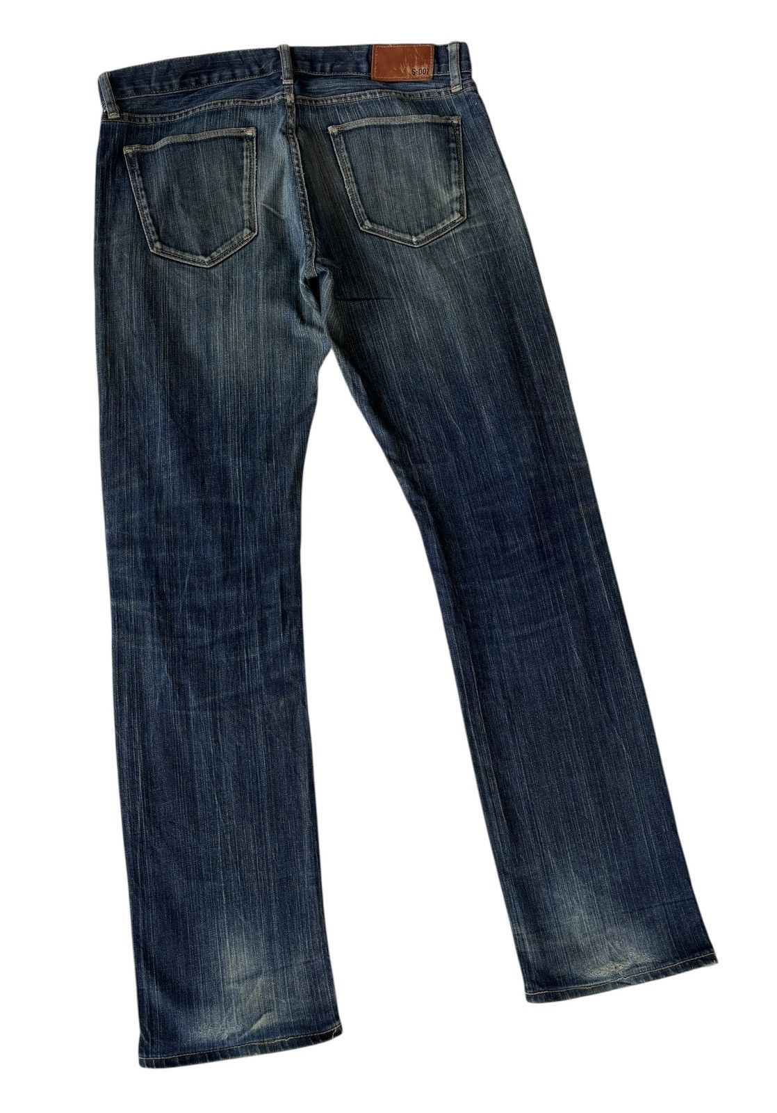 Undercover × Uniqlo Uniqlo S-001 Slim Fit Straight Distressed Denim Jeans Size US 34 / EU 50 - 4 Thumbnail