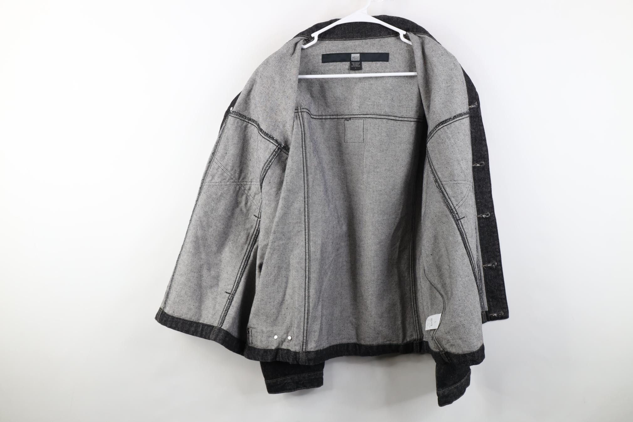 Marithe + Francois Girbaud Deadstock Vintage 90s Marithe Francois Girbaud Denim Jacket Size US L / EU 52-54 / 3 - 11 Thumbnail