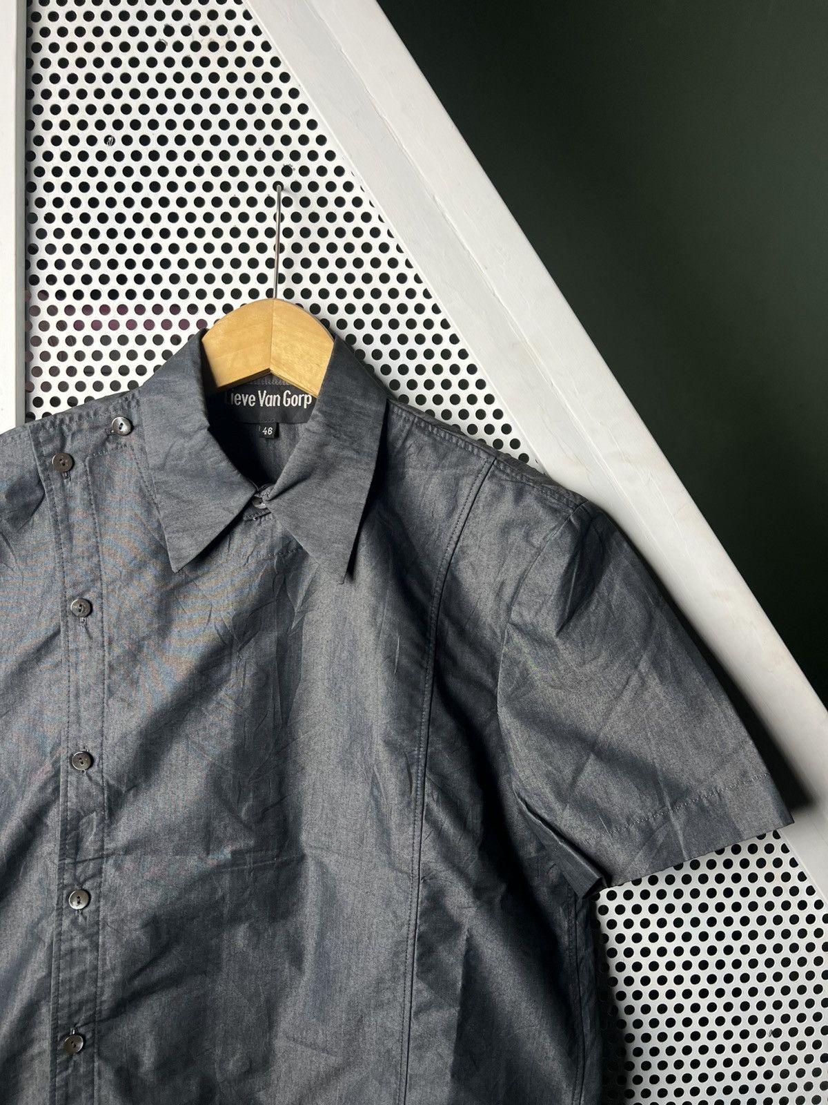 Lieve Van Gorp Archive Lieve Van Gorp Asymmetric Shirt Jacket Size US M / EU 48-50 / 2 - 5 Thumbnail