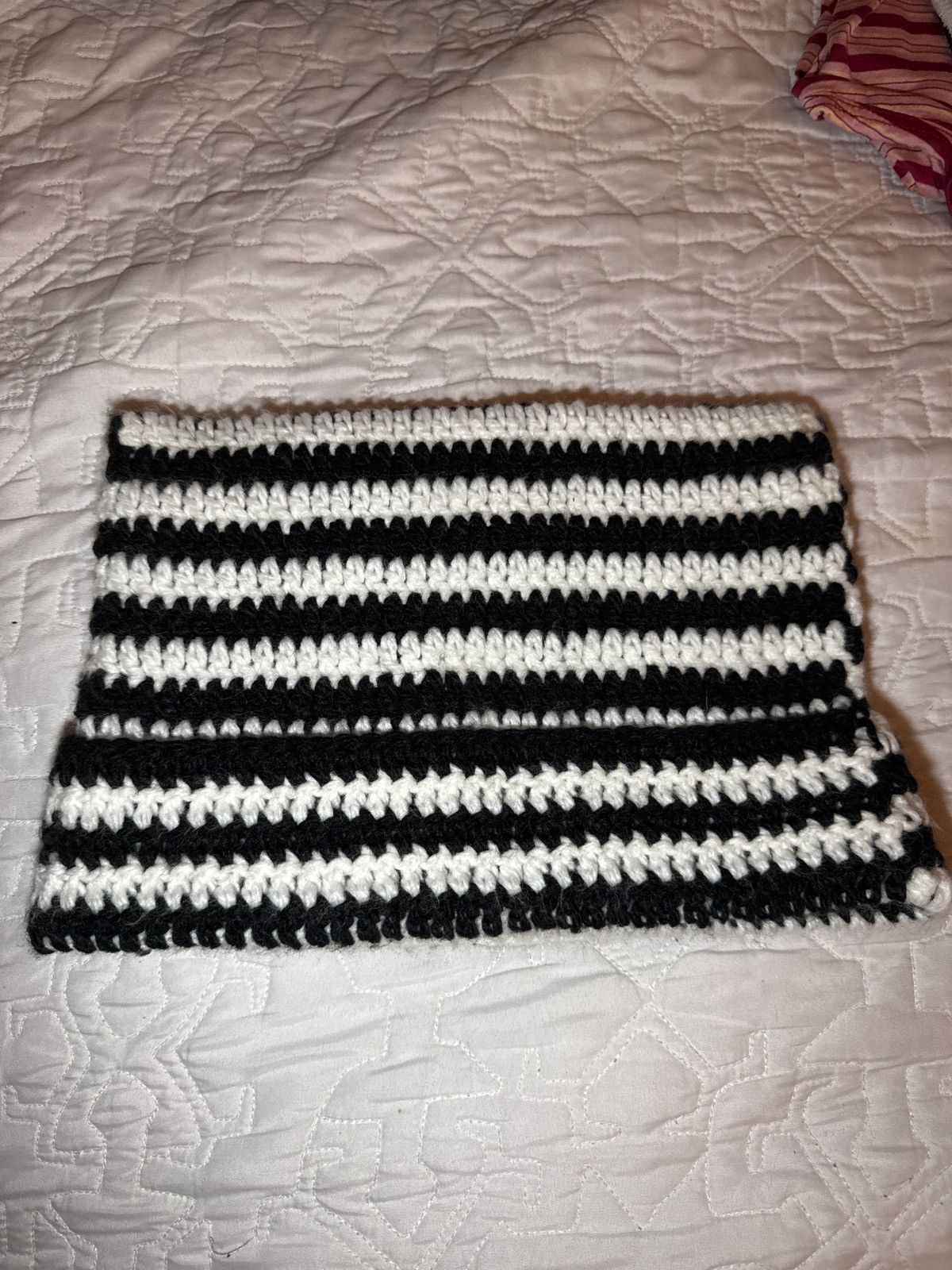 Japanese Brand Crochet square hat Size ONE SIZE - 1 Thumbnail