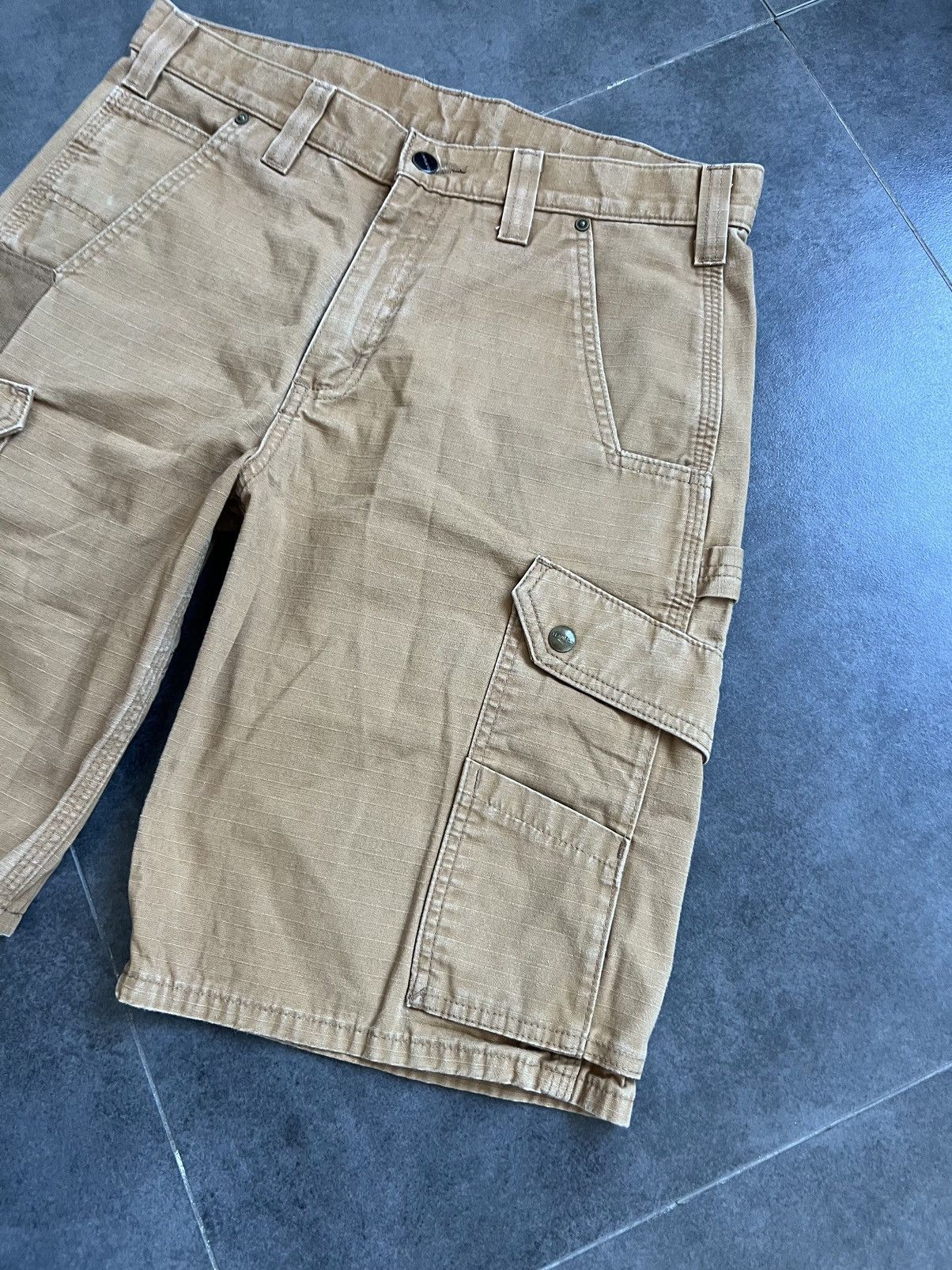 Carhartt × Vintage Crazy rare Carhartt vintage 90s carpenter Workwear Short Size US 32 / EU 48 - 8 Thumbnail