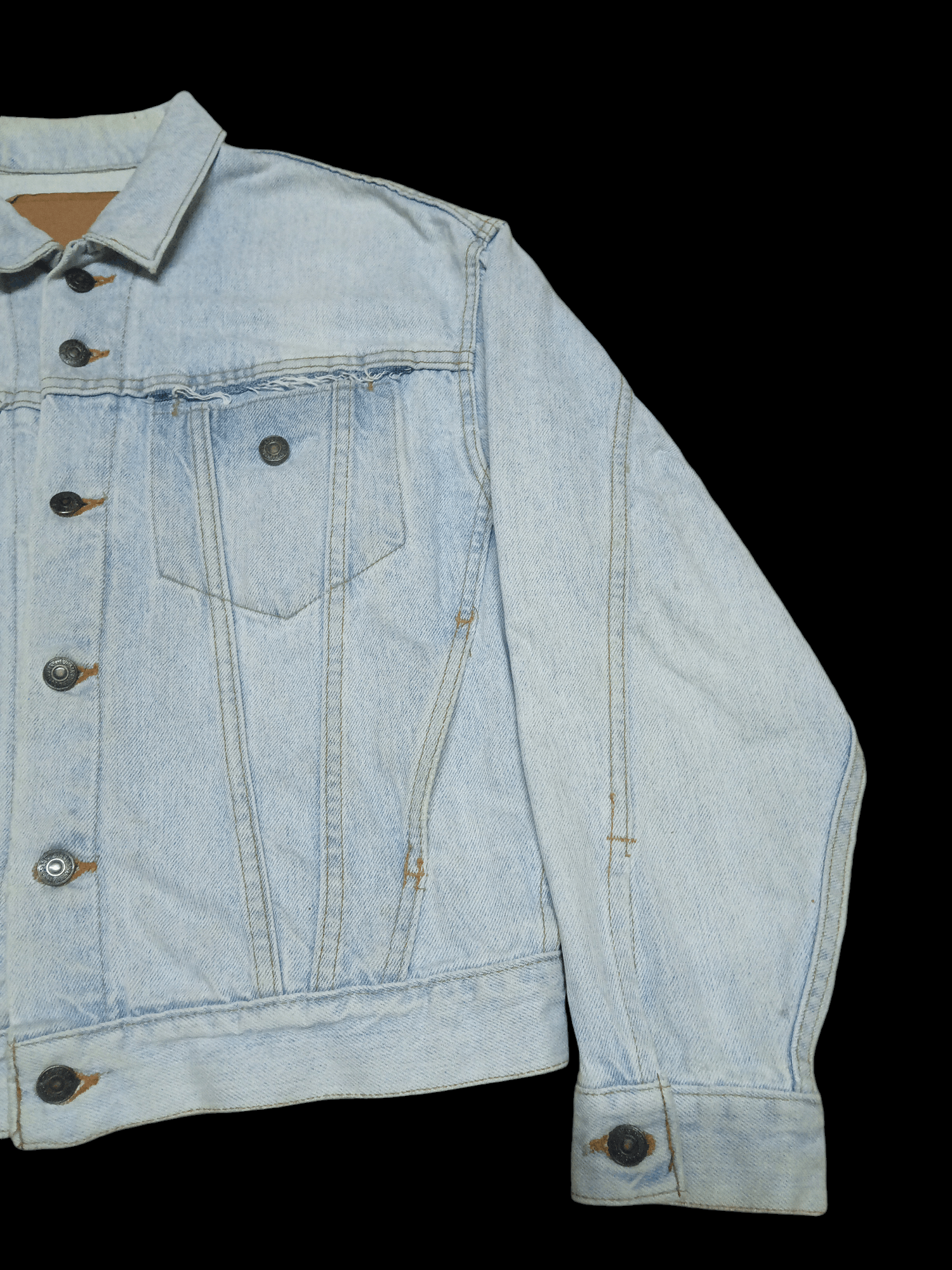 Levi's × Levi's Vintage Clothing vintage distressed denim levis trucker jackets Size US M / EU 48-50 / 2 - 3 Thumbnail